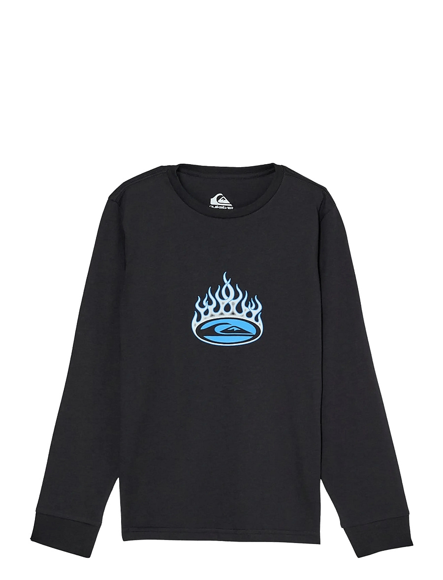 Quiksilver - FLAMING LS Y - langärmelig - black - 1