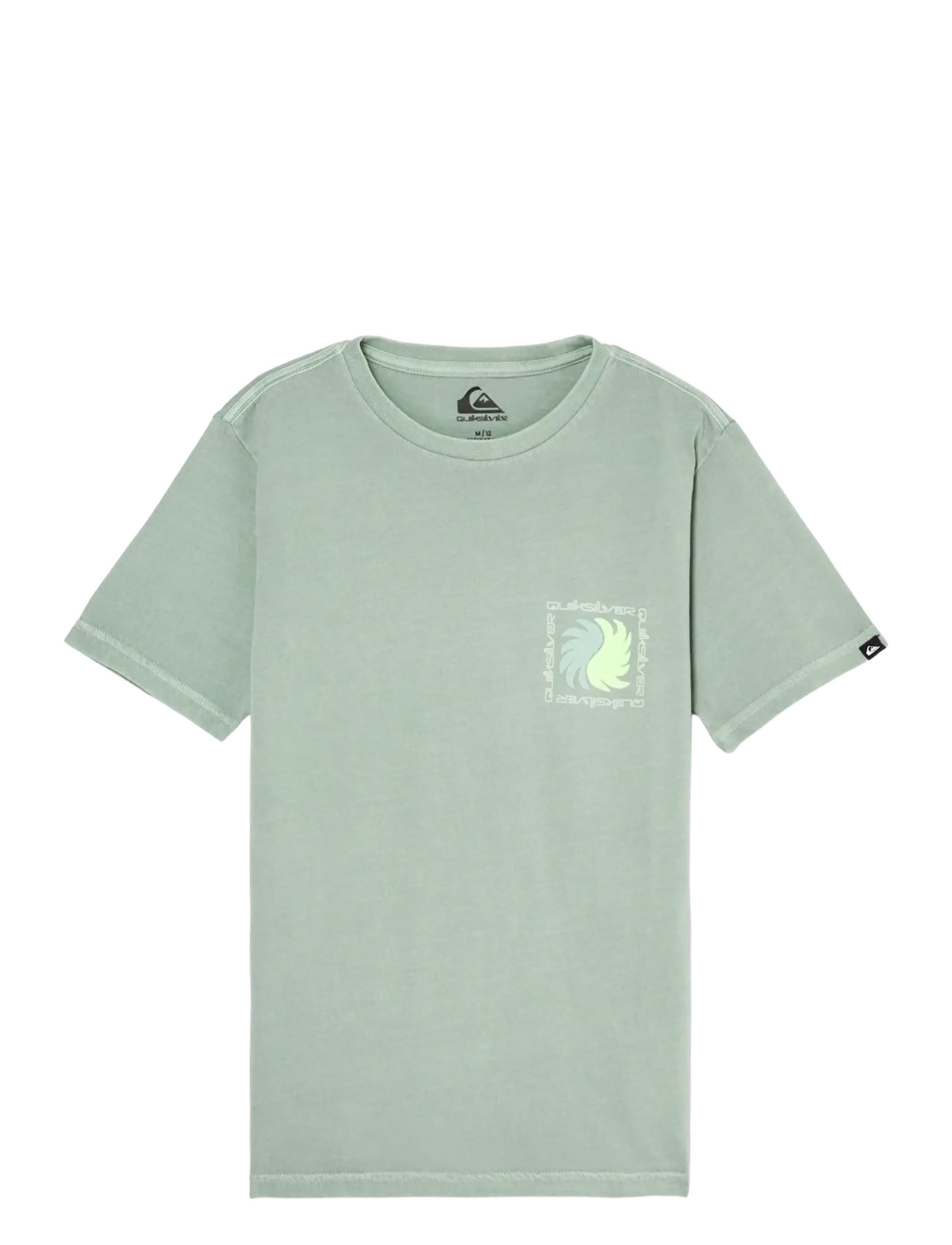 Quiksilver EVO VIBES SS Y - T-särgid - ICEBERG GREEN / green