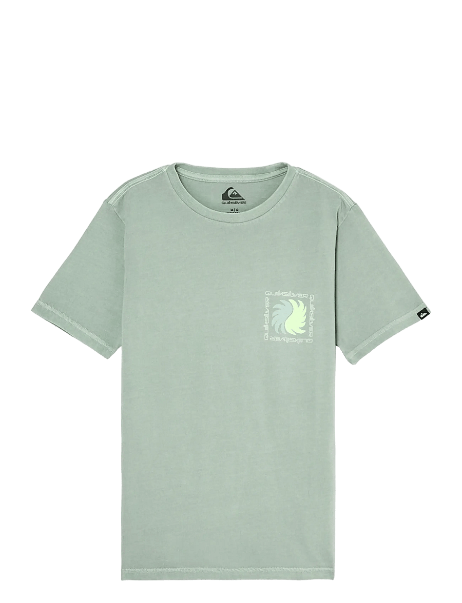 Quiksilver - EVO VIBES SS Y - alussärgid ja t-särgid - iceberg green - 0