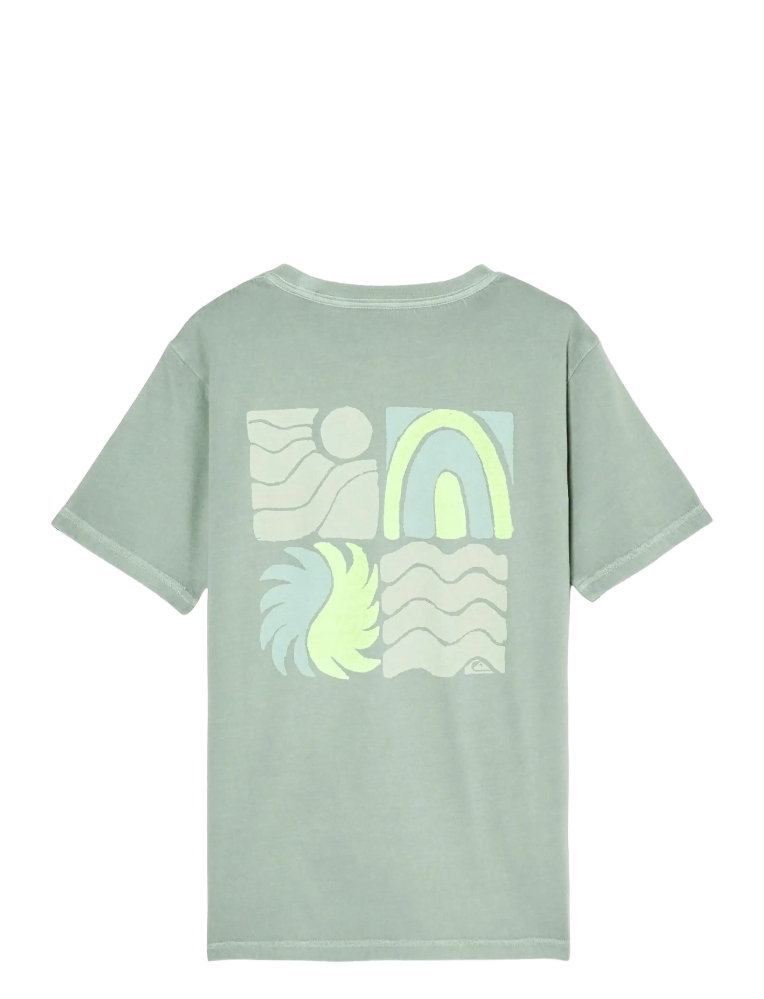 Quiksilver - EVO VIBES SS Y - alussärgid ja t-särgid - iceberg green - 1