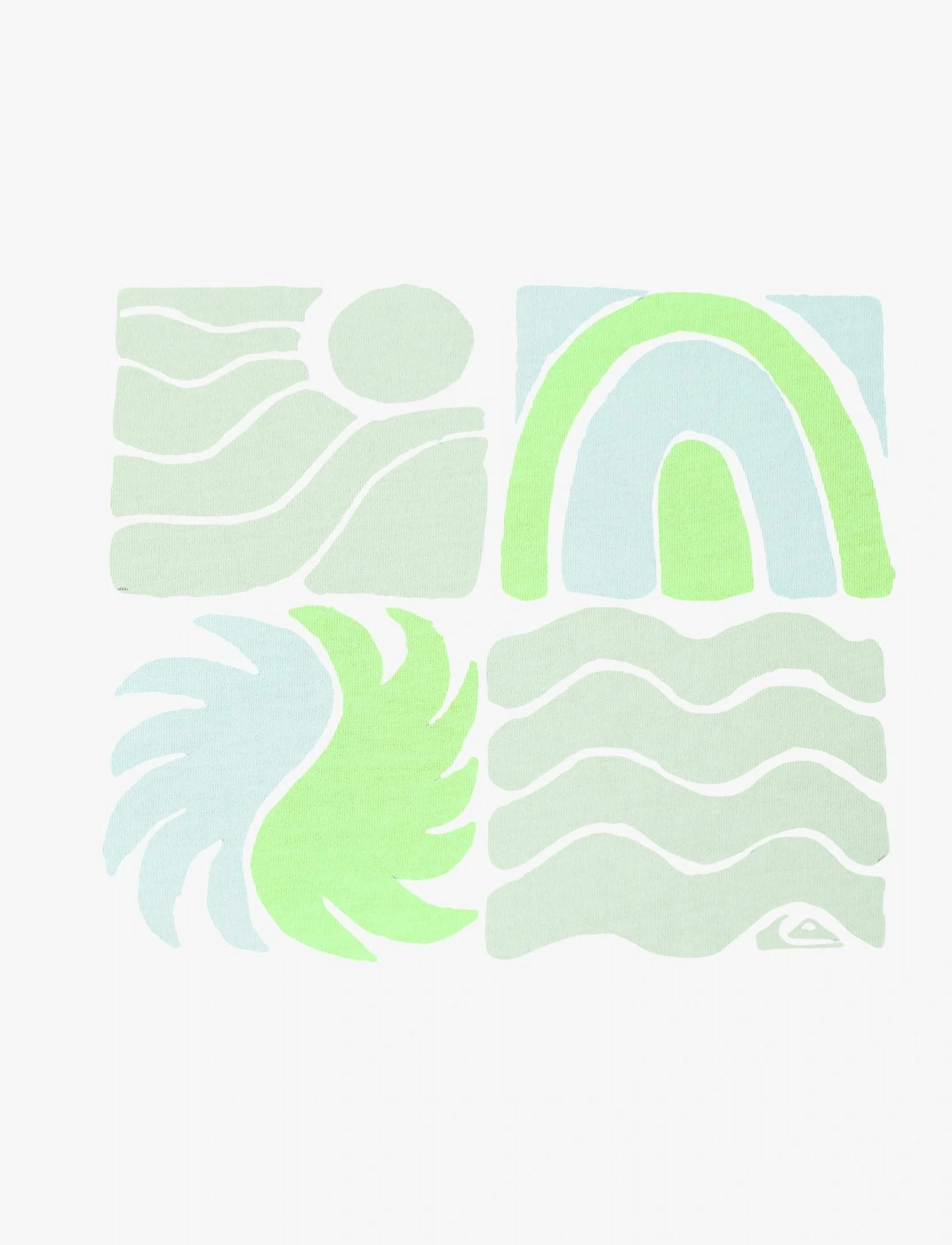 Quiksilver - EVO VIBES SS Y - alussärgid ja t-särgid - iceberg green - 3