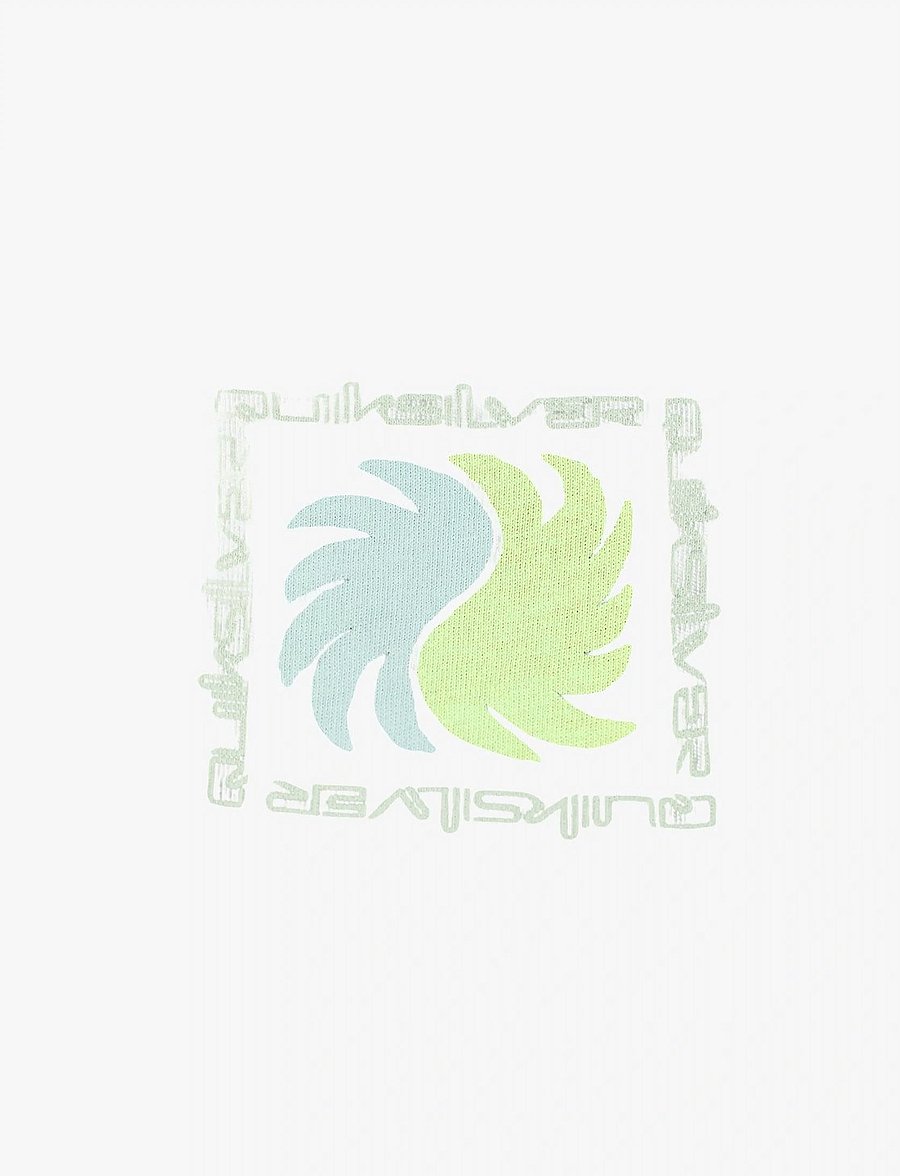 Quiksilver - EVO VIBES SS Y - alussärgid ja t-särgid - iceberg green - 4