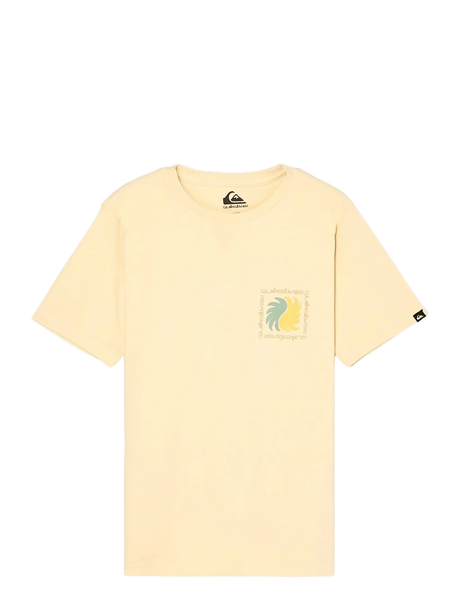 Quiksilver - EVO VIBES SS Y - alussärgid ja t-särgid - straw - 0