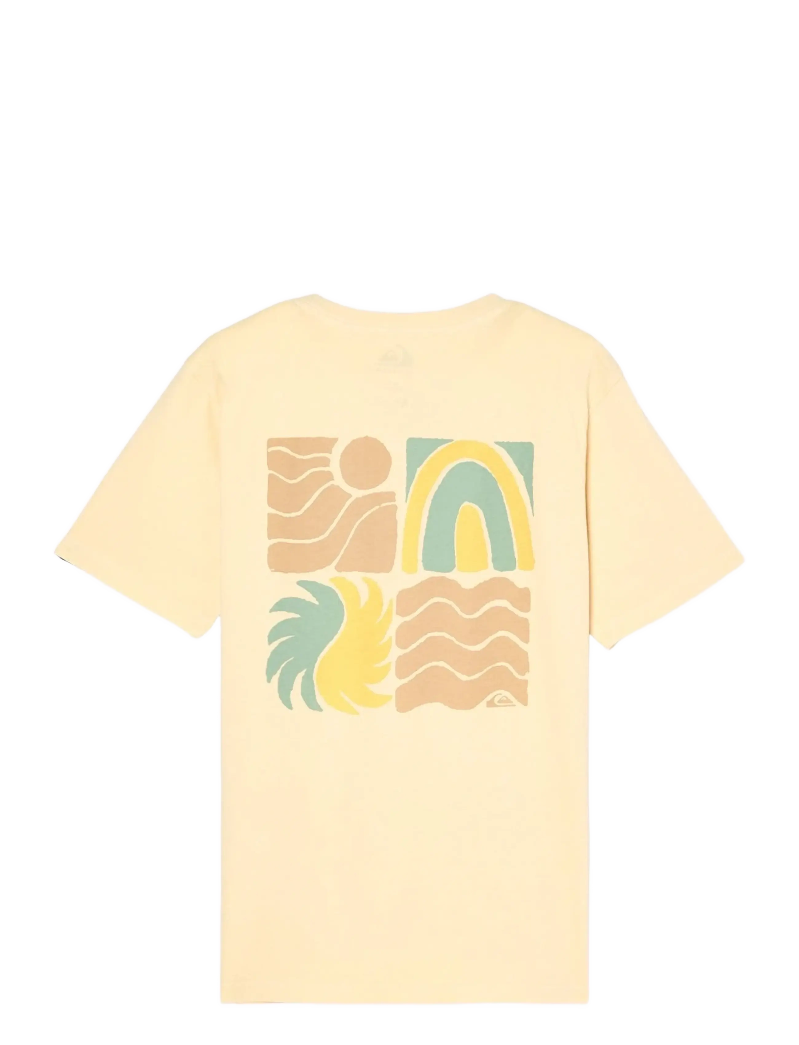 Quiksilver - EVO VIBES SS Y - alussärgid ja t-särgid - straw - 1