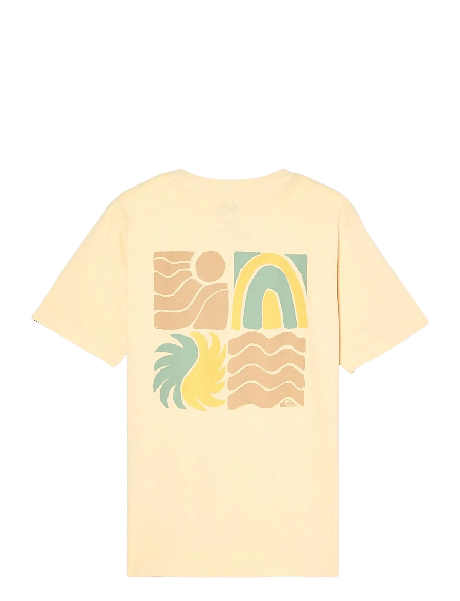 Quiksilver - EVO VIBES SS Y - alussärgid ja t-särgid - straw - 1