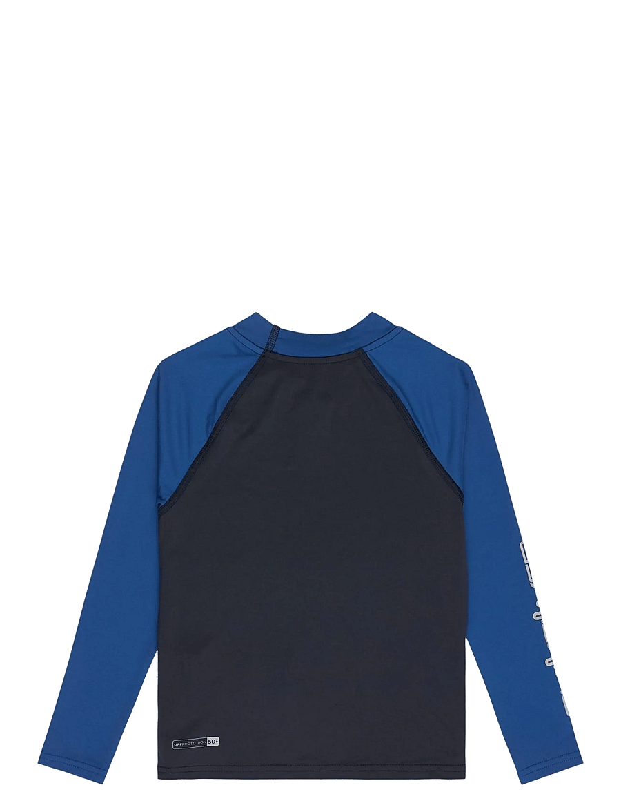 Quiksilver - EVERYDAY UPF50 LS BOY - bade-oberteile - dark navy/monaco blue - 1