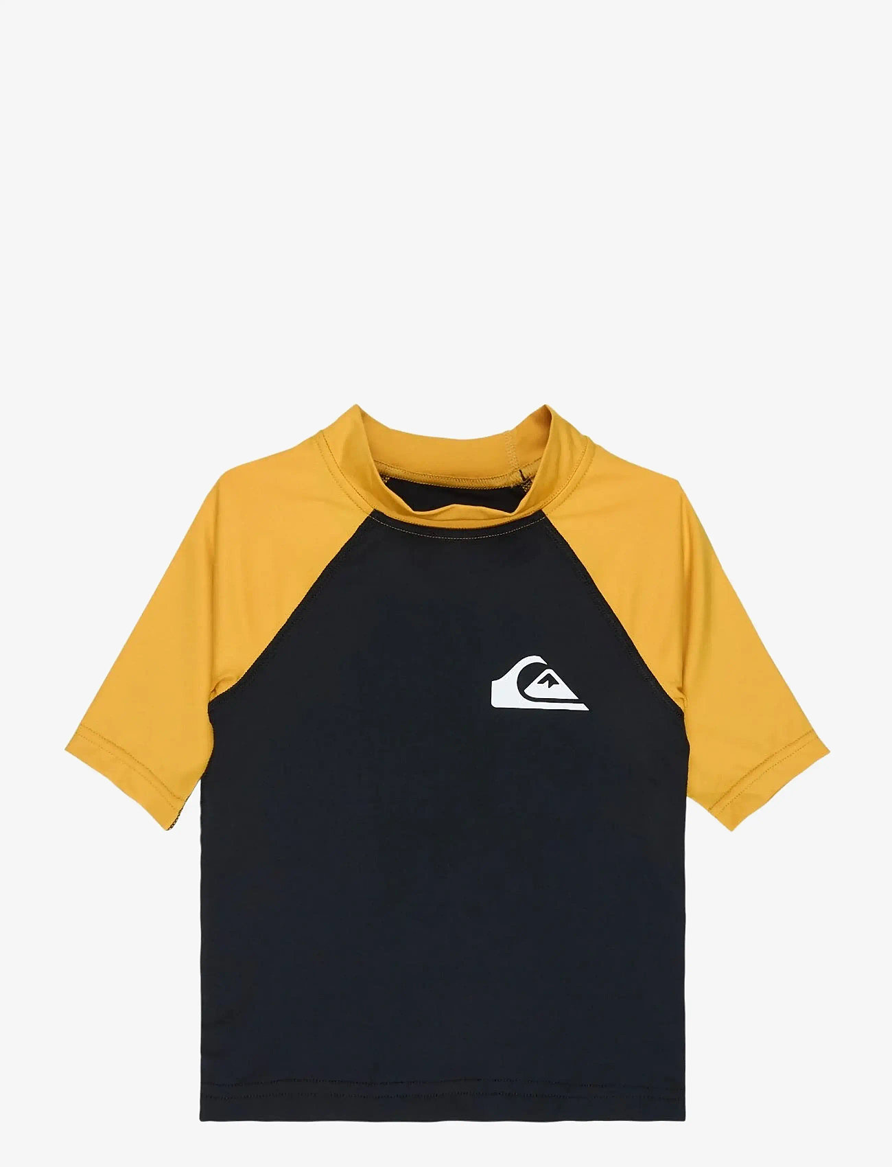 Quiksilver - EVERYDAY UPF50 SS BOY - laveste priser - black/mineral yellow - 0