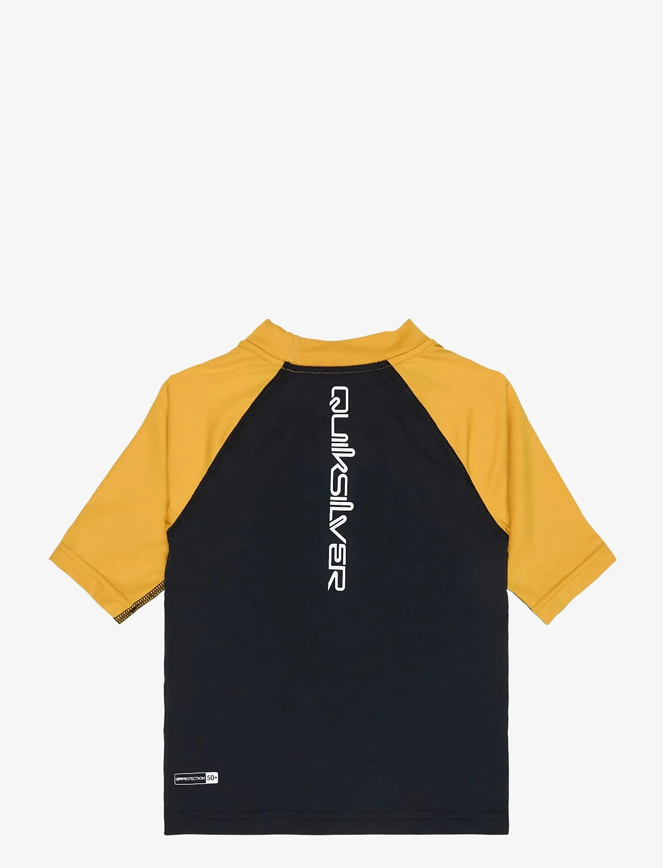 Quiksilver - EVERYDAY UPF50 SS BOY - laveste priser - black/mineral yellow - 1