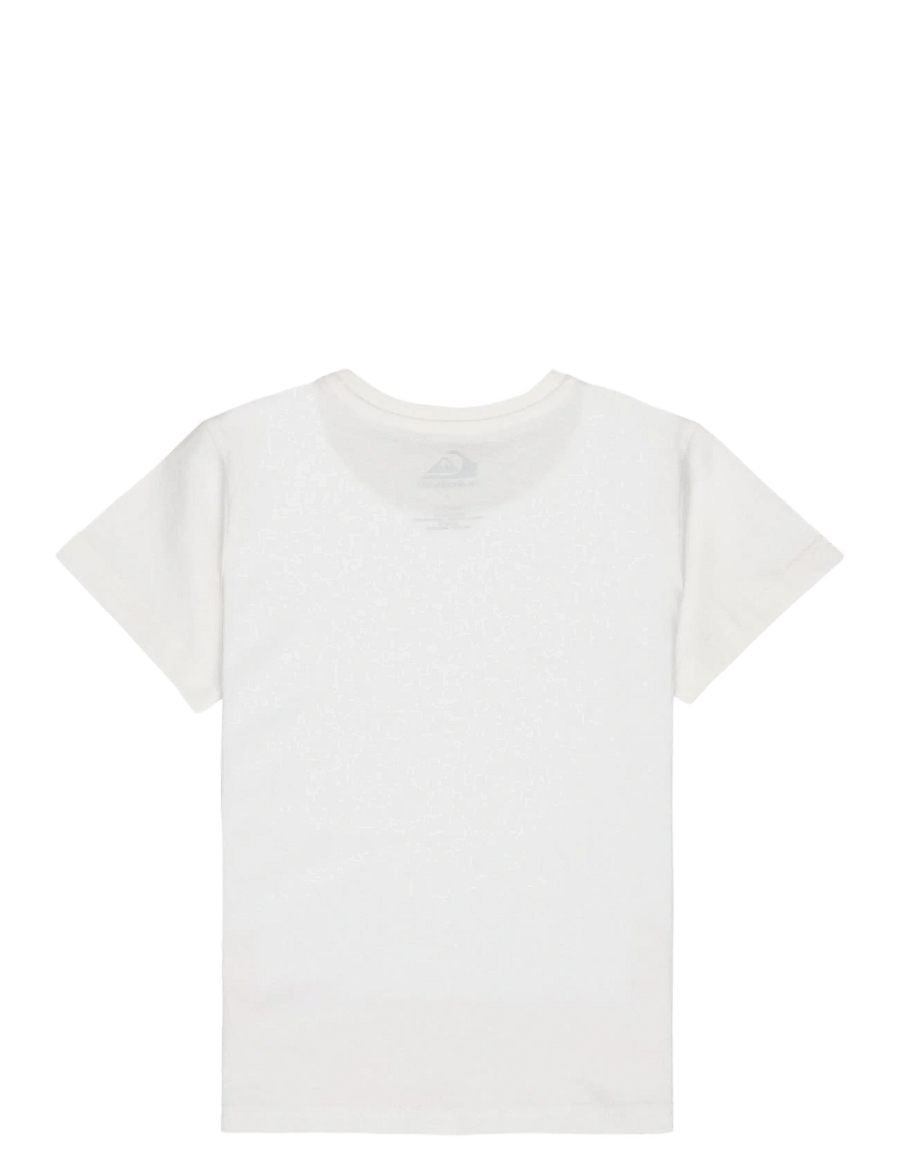 Quiksilver - EV PALM HORIZON SS BOY - kortärmade t-shirts - snow white - 1