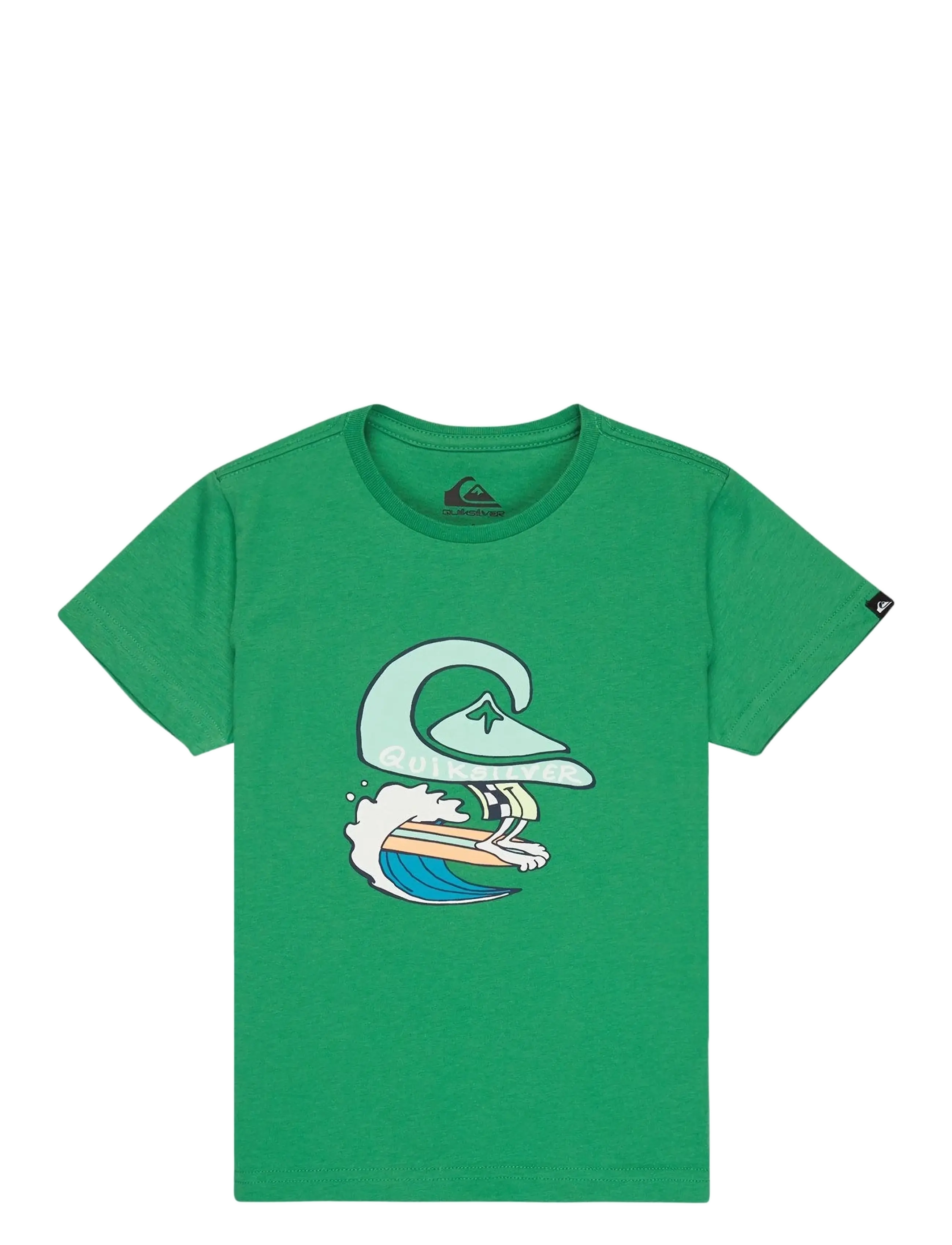 Quiksilver EV HUMAN WAVE SS BOY - Kläder - LEPRECHAUN / green