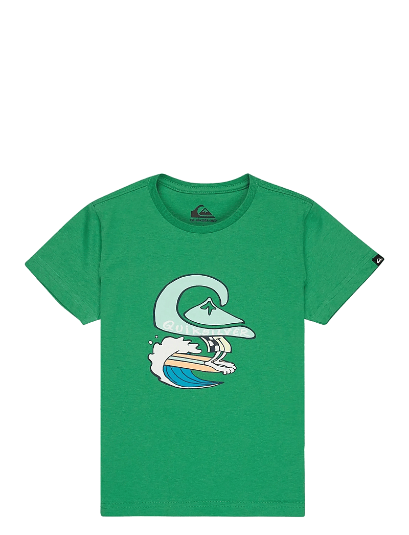Quiksilver - EV HUMAN WAVE SS BOY - kurzärmelige - leprechaun - 0