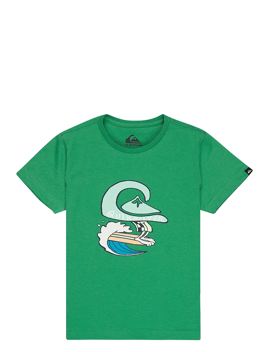 Quiksilver - EV HUMAN WAVE SS BOY - kurzärmelige - leprechaun - 0