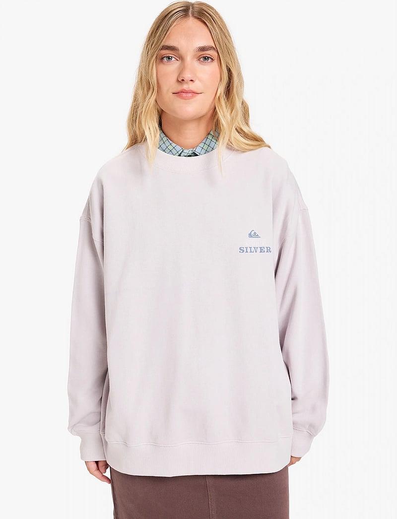 Quiksilver - STANDARD CREW - yläosat - lilac marble - 0