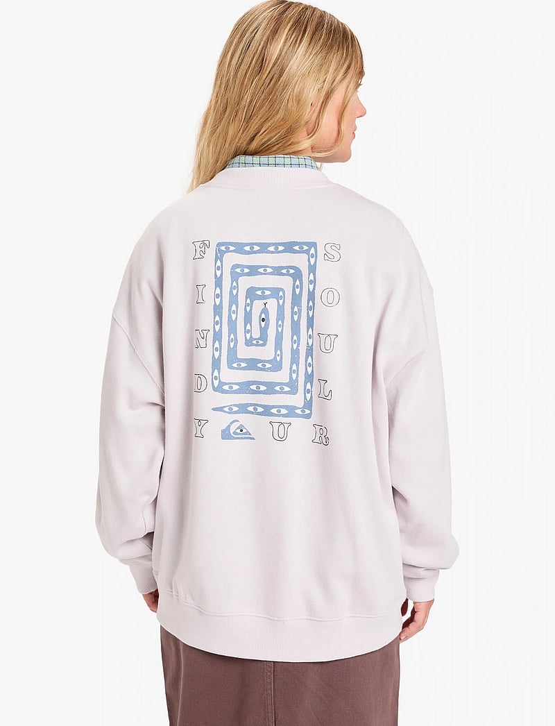 Quiksilver - STANDARD CREW - yläosat - lilac marble - 3