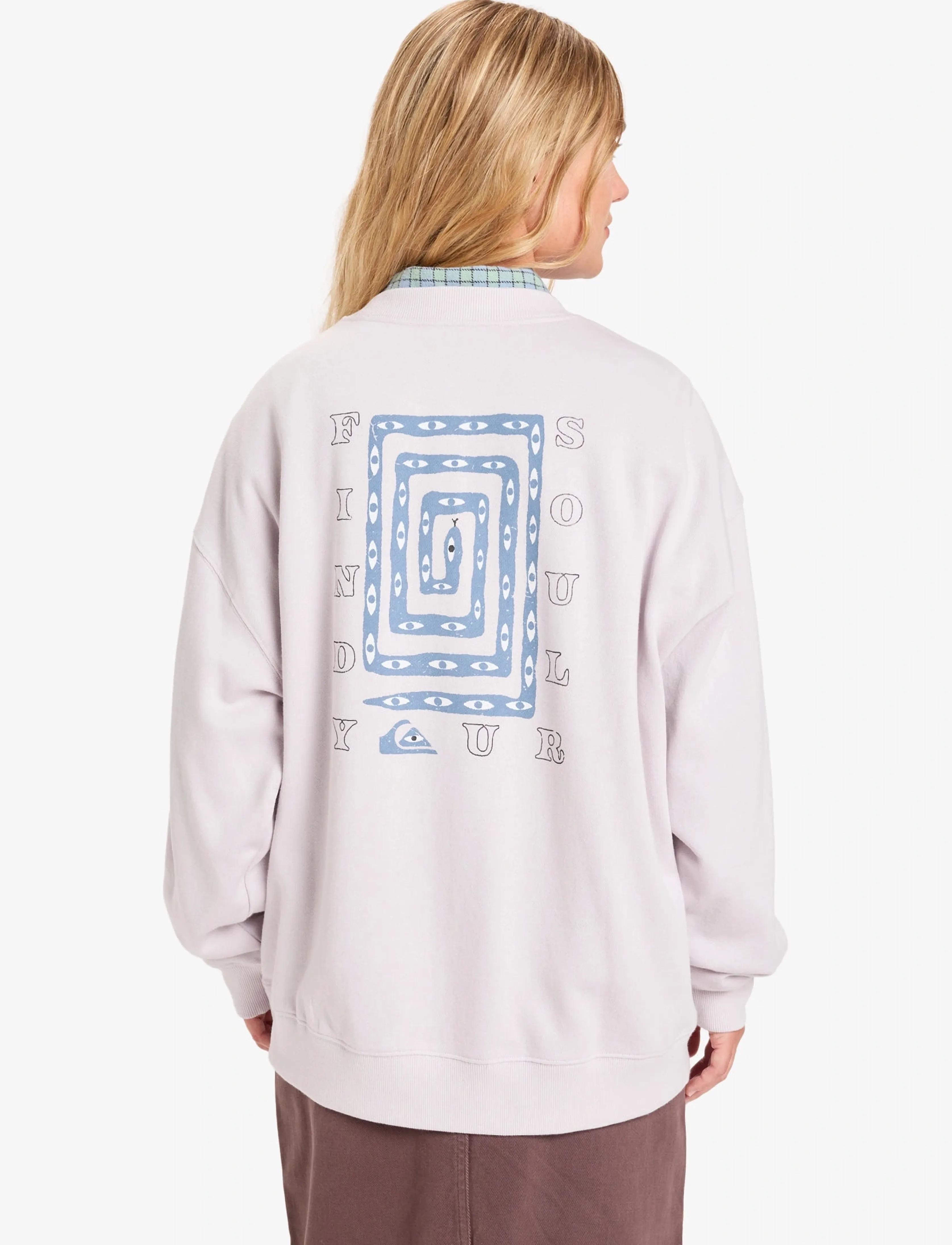 Quiksilver - STANDARD CREW - sweatshirts - lilac marble - 3