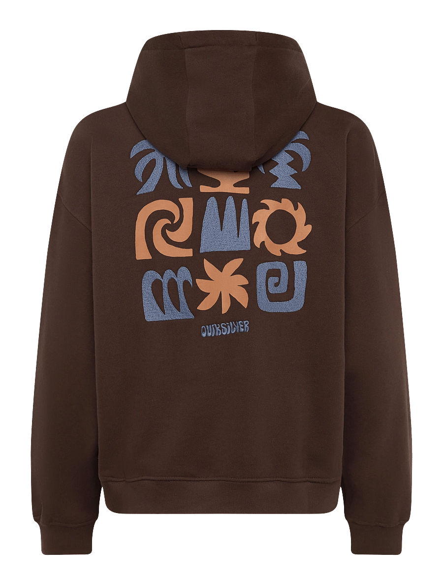 Quiksilver - STANDARD HOODIE - overdele - chocolate brown - 2