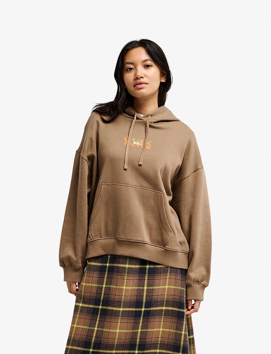 Quiksilver - STANDARD HOODIE - huvtröjor - pine bark - 0