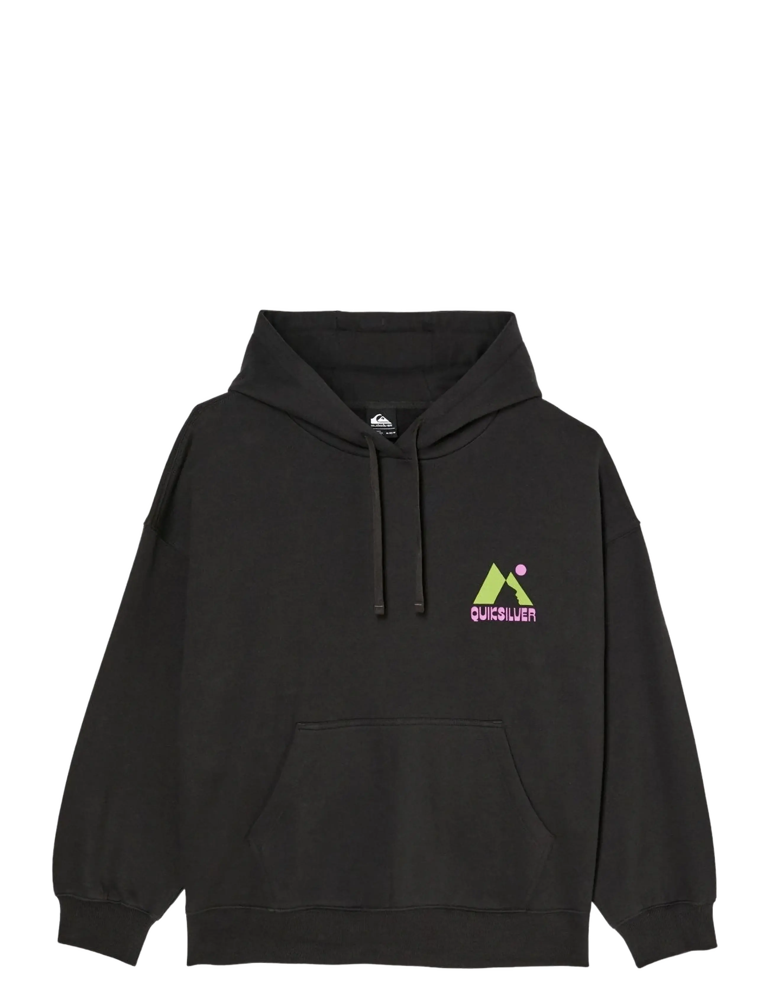 Quiksilver STANDARD HOODIE - Sweatshirts & Kapuzenpullover - TARMAC / black