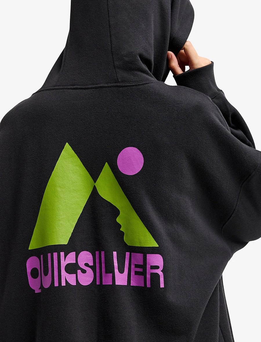 Quiksilver - STANDARD HOODIE - sweatshirts - tarmac - 5