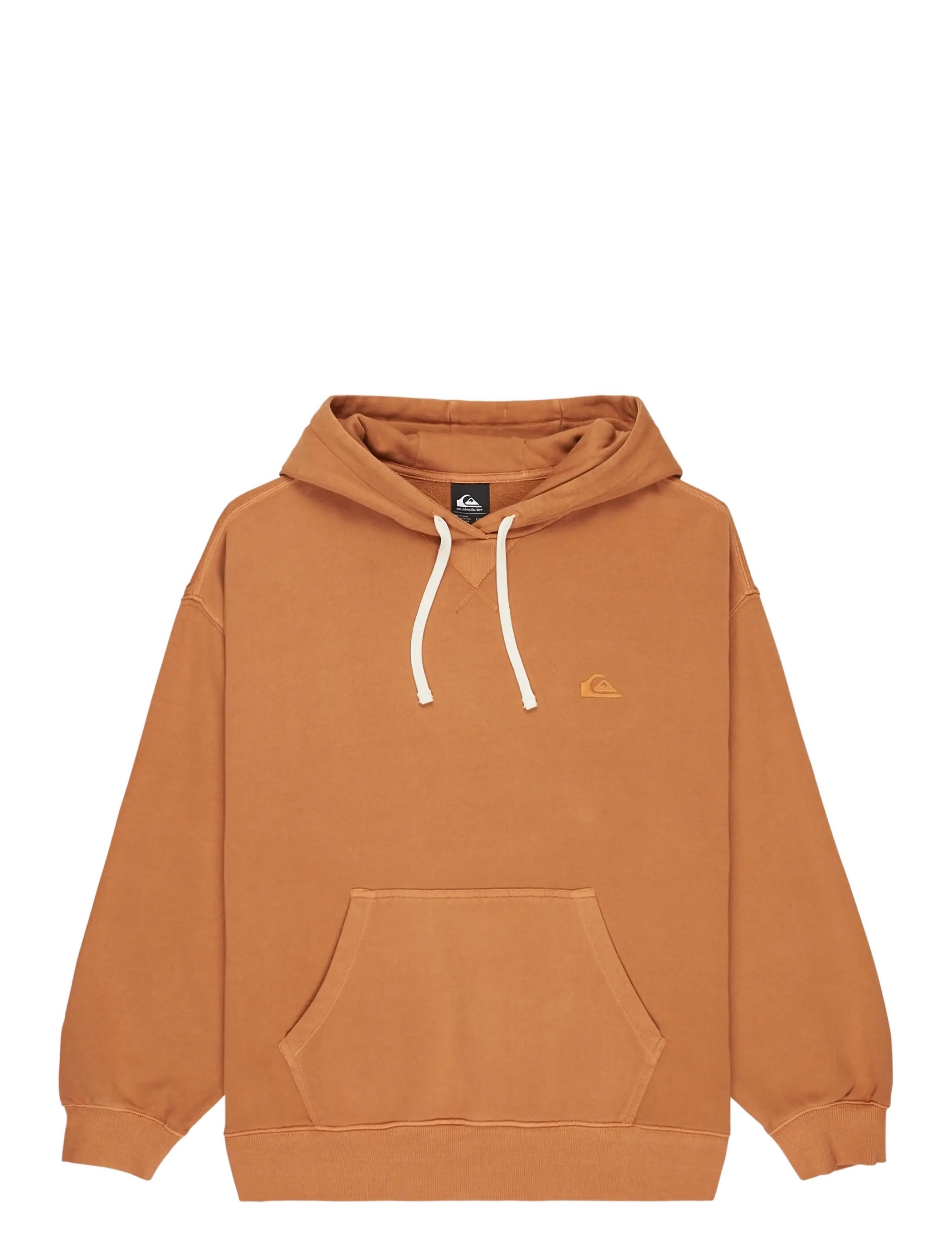 Quiksilver Essential Hoodie, Kvinder, Essentiel Hættetrøje, Orange, Str: S