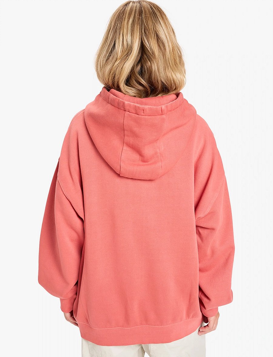 Quiksilver - ESSENTIAL HOODIE - kapuutsiga dressipluusid - mineral red - 3