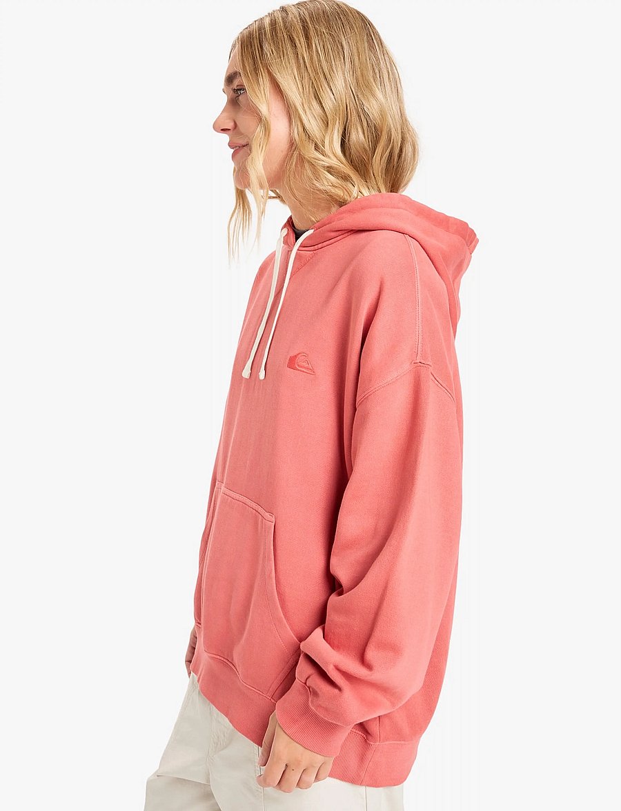 Quiksilver - ESSENTIAL HOODIE - kapuutsiga dressipluusid - mineral red - 5