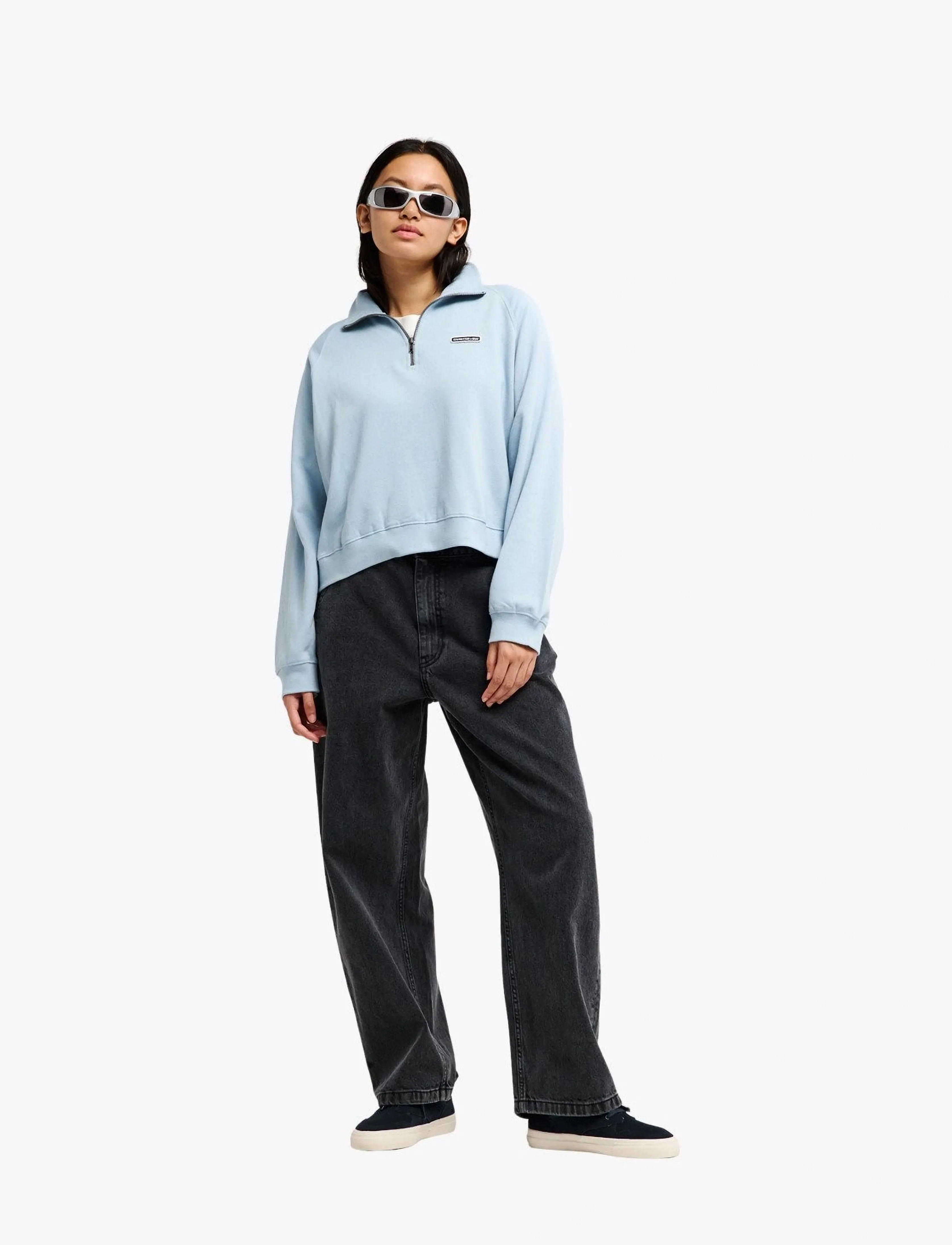 Quiksilver - CORONET PEAK FLEECE - blue fog - 4