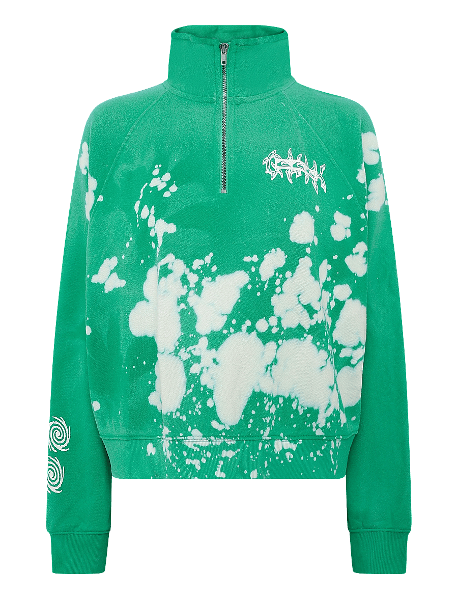 Quiksilver - CORONET PEAK FLEECE - dressipluusid ja pusad - deep green - 1