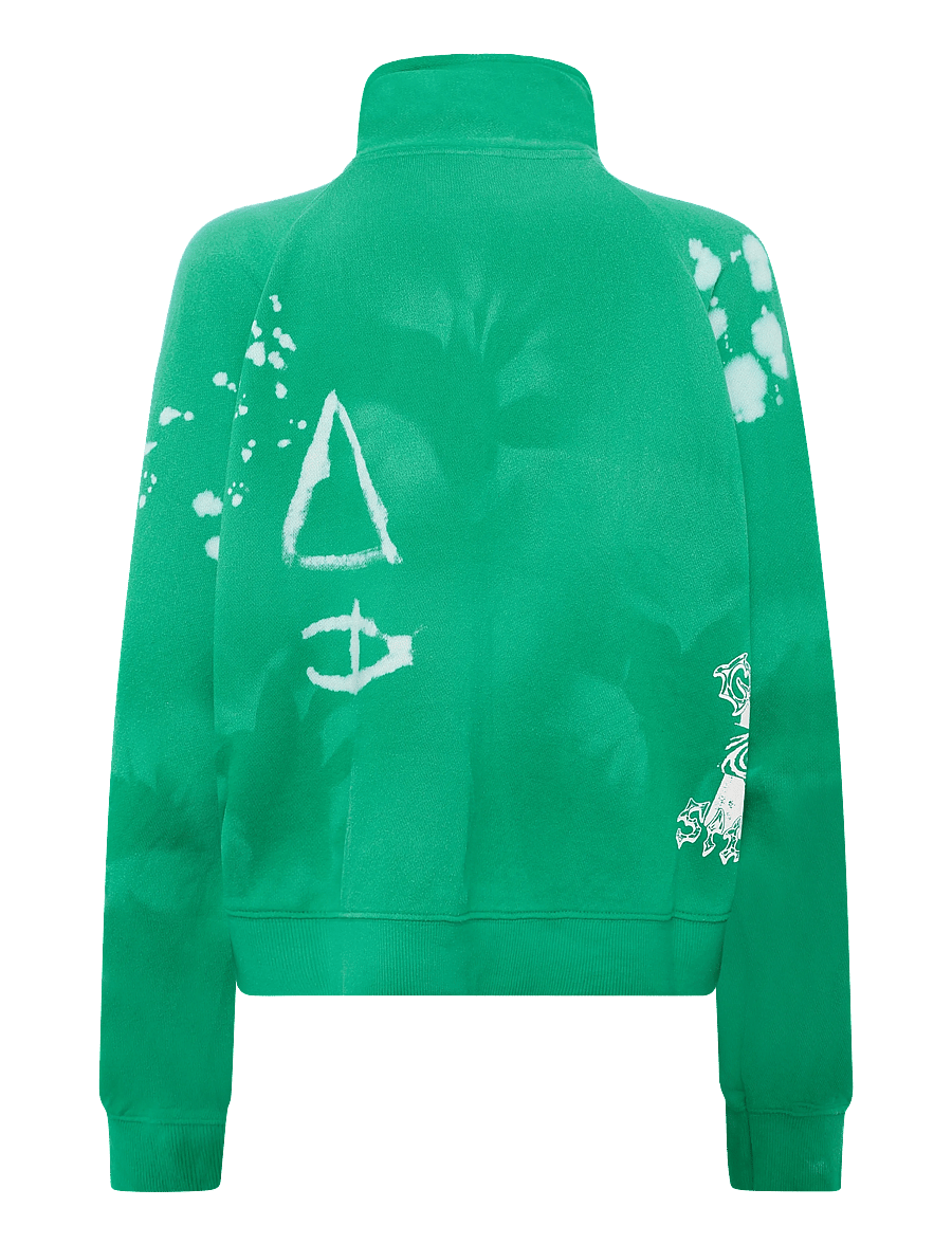 Quiksilver - CORONET PEAK FLEECE - dressipluusid ja pusad - deep green - 2