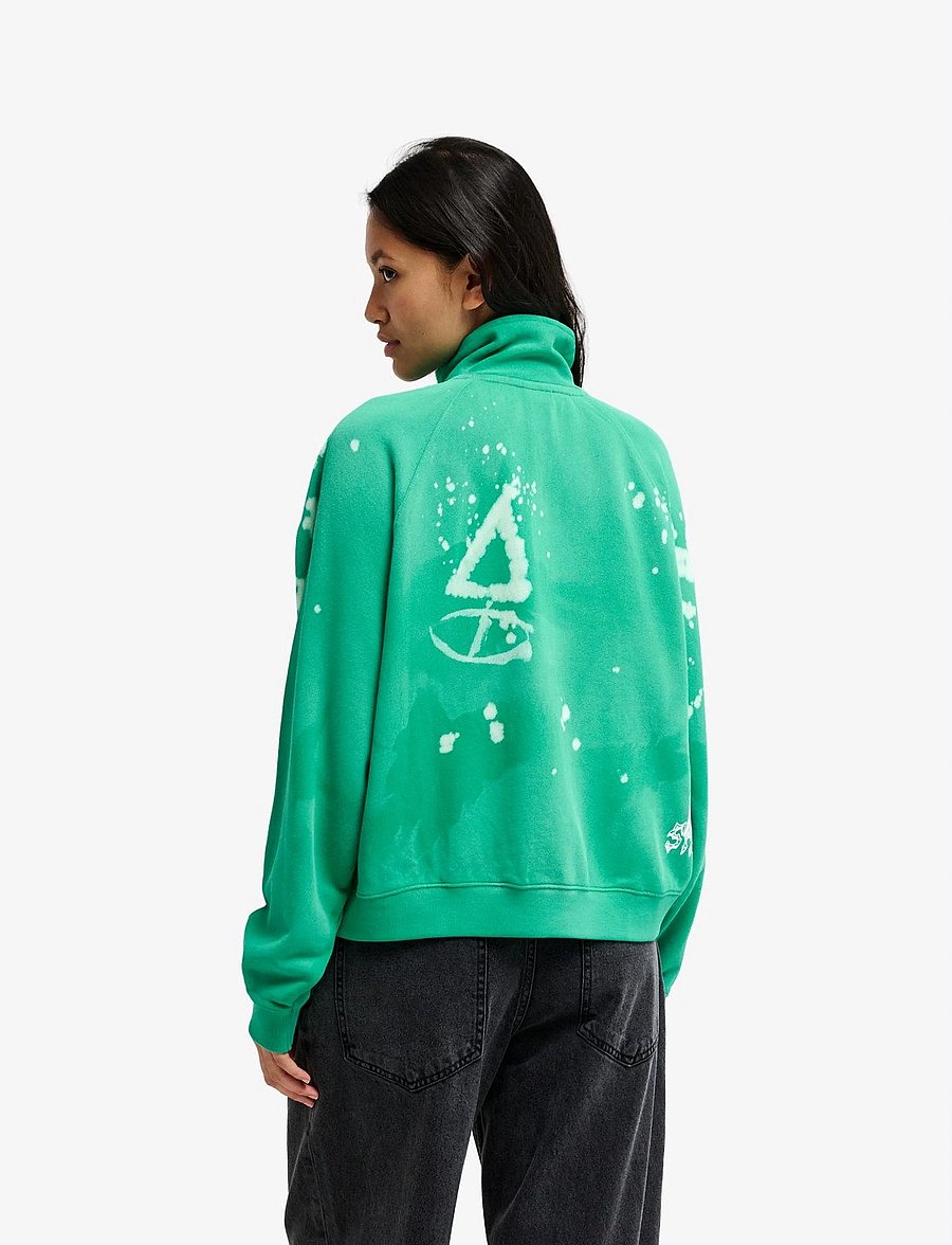 Quiksilver - CORONET PEAK FLEECE - dressipluusid ja pusad - deep green - 3