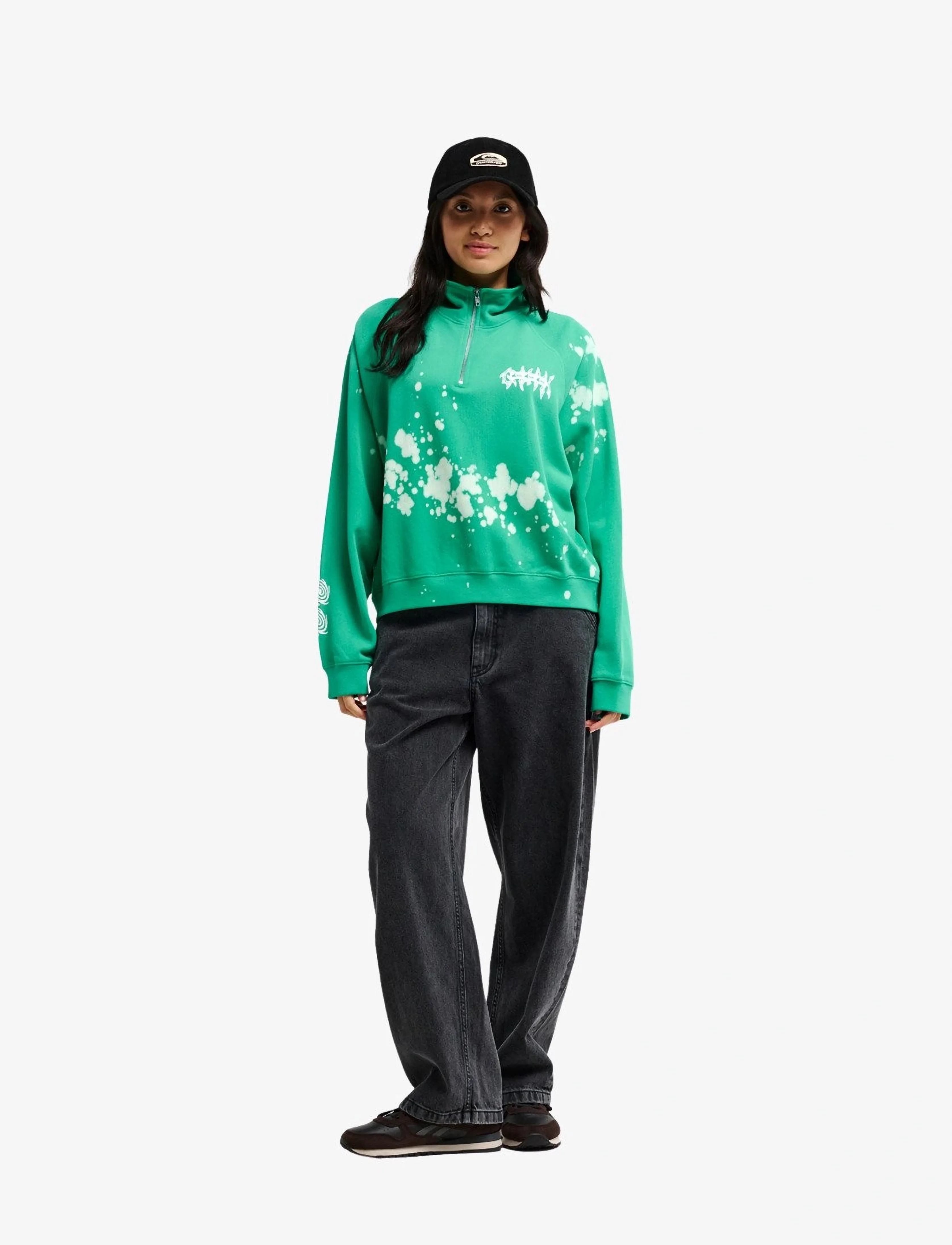 Quiksilver - CORONET PEAK FLEECE - Överdelar - deep green - 4