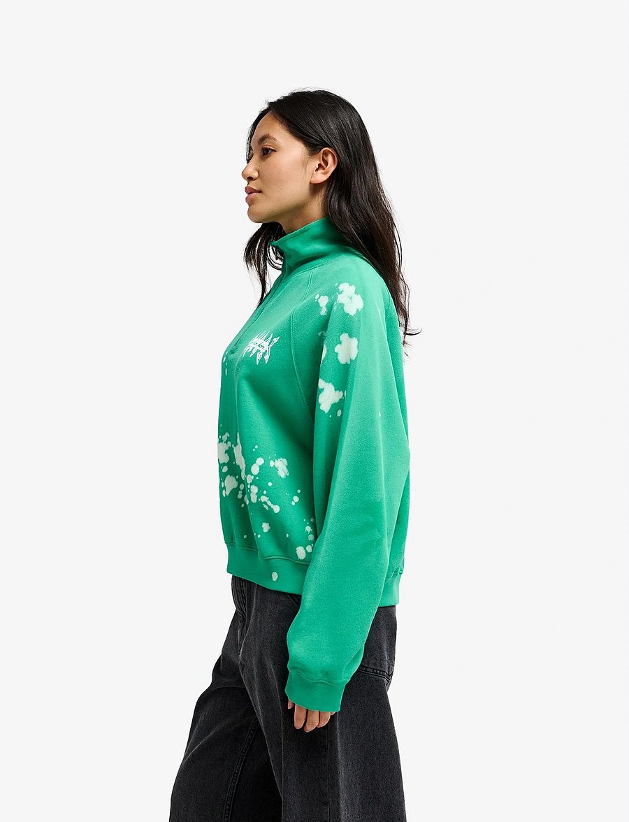 Quiksilver - CORONET PEAK FLEECE - dressipluusid ja pusad - deep green - 5