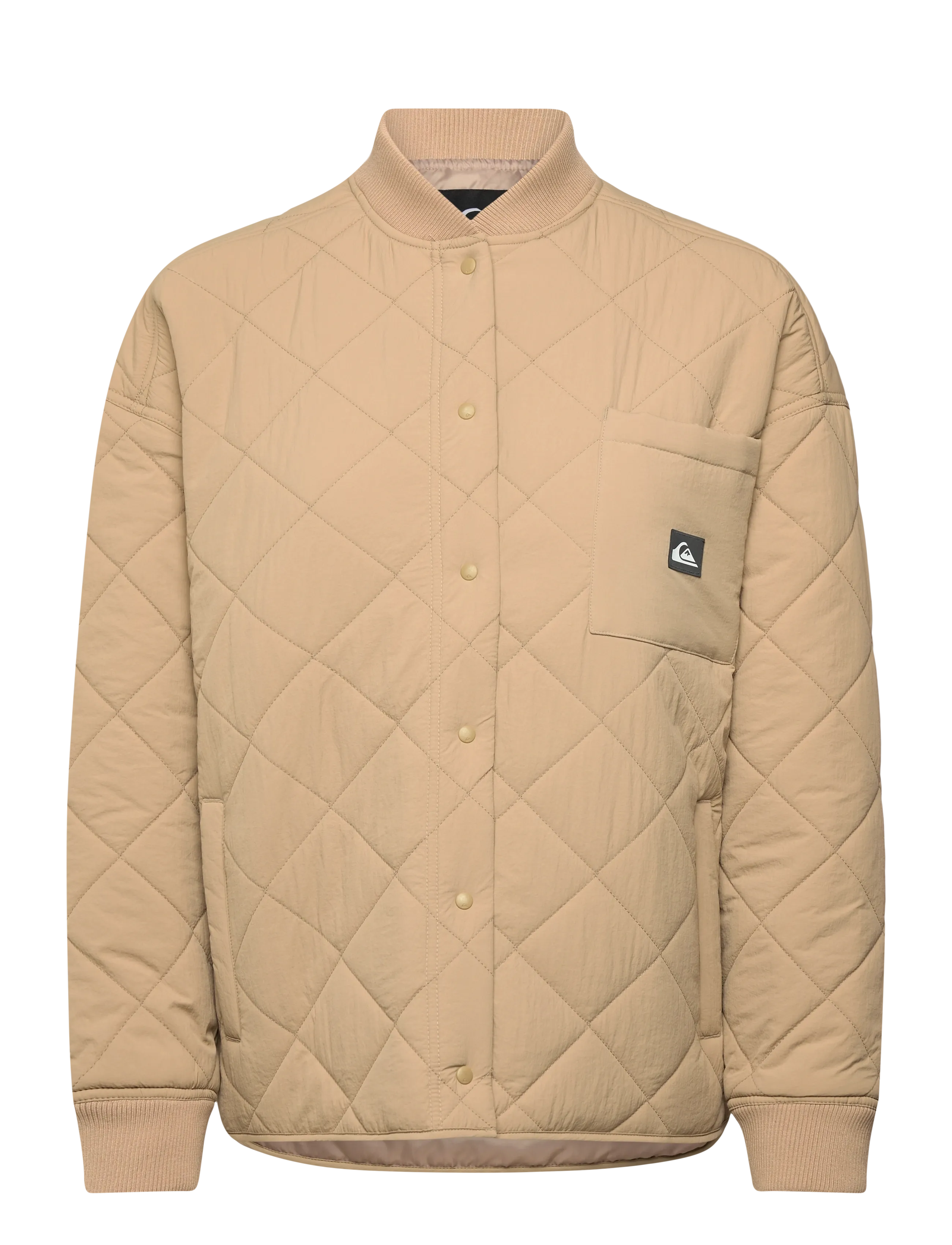 QUIKSILVER Shining Quilted Jacke Beige - M - Damen