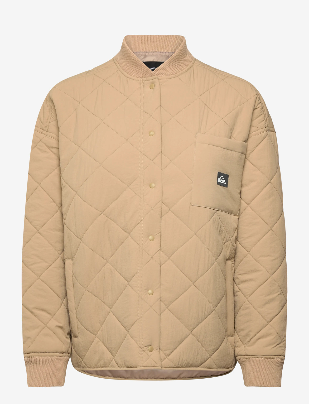 Quiksilver - SHINING QUILTED JACKET - dunjackor - cornstalk - 1