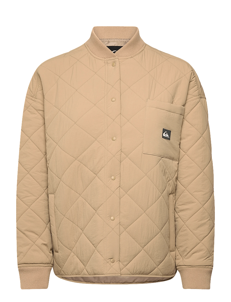 Quiksilver - SHINING QUILTED JACKET - dunjackor - cornstalk - 1