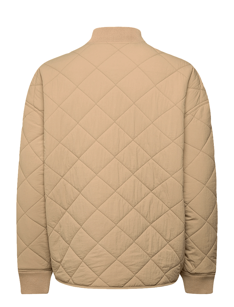 Quiksilver - SHINING QUILTED JACKET - dunjackor - cornstalk - 2