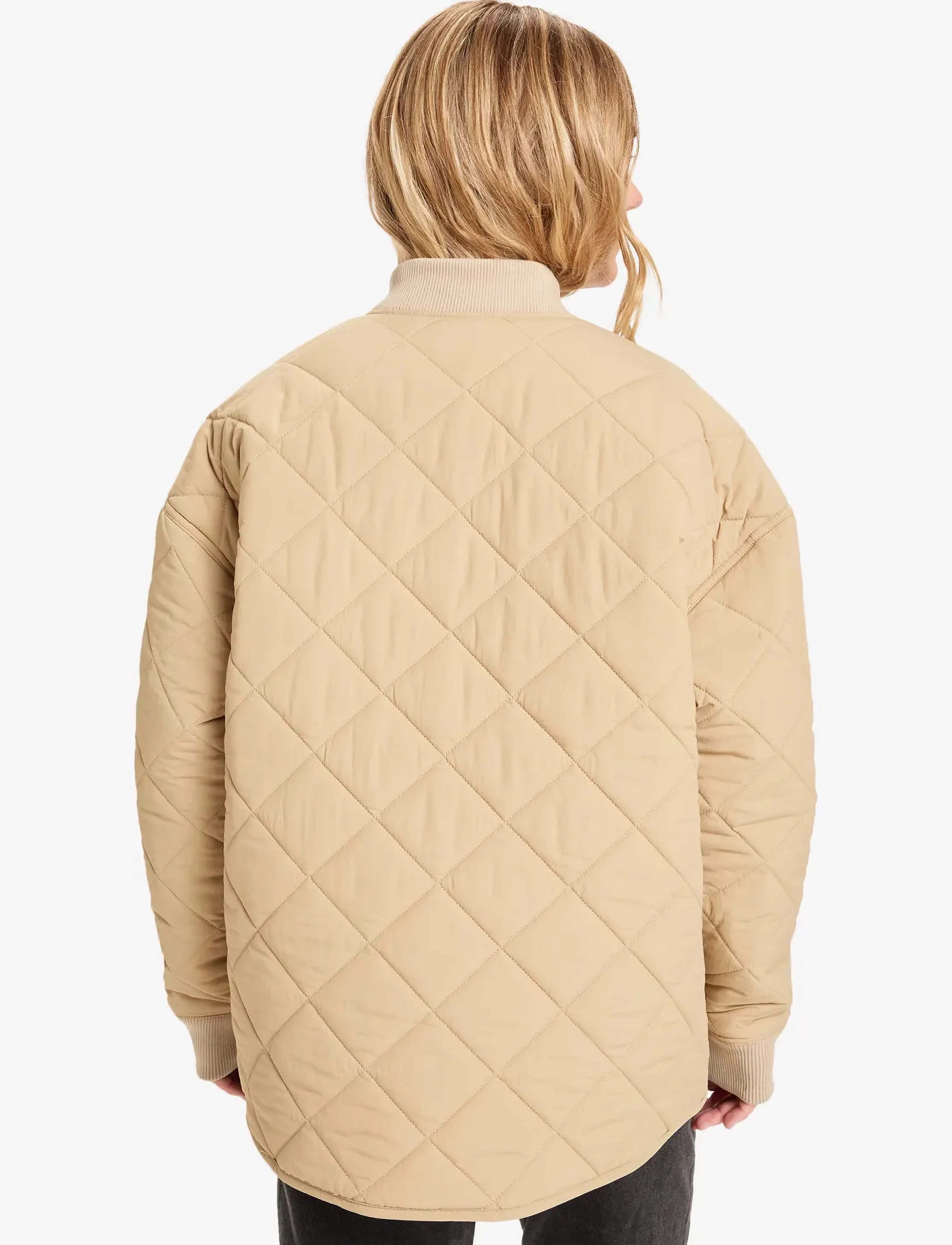 Quiksilver - SHINING QUILTED JACKET - donsjassen - cornstalk - 3