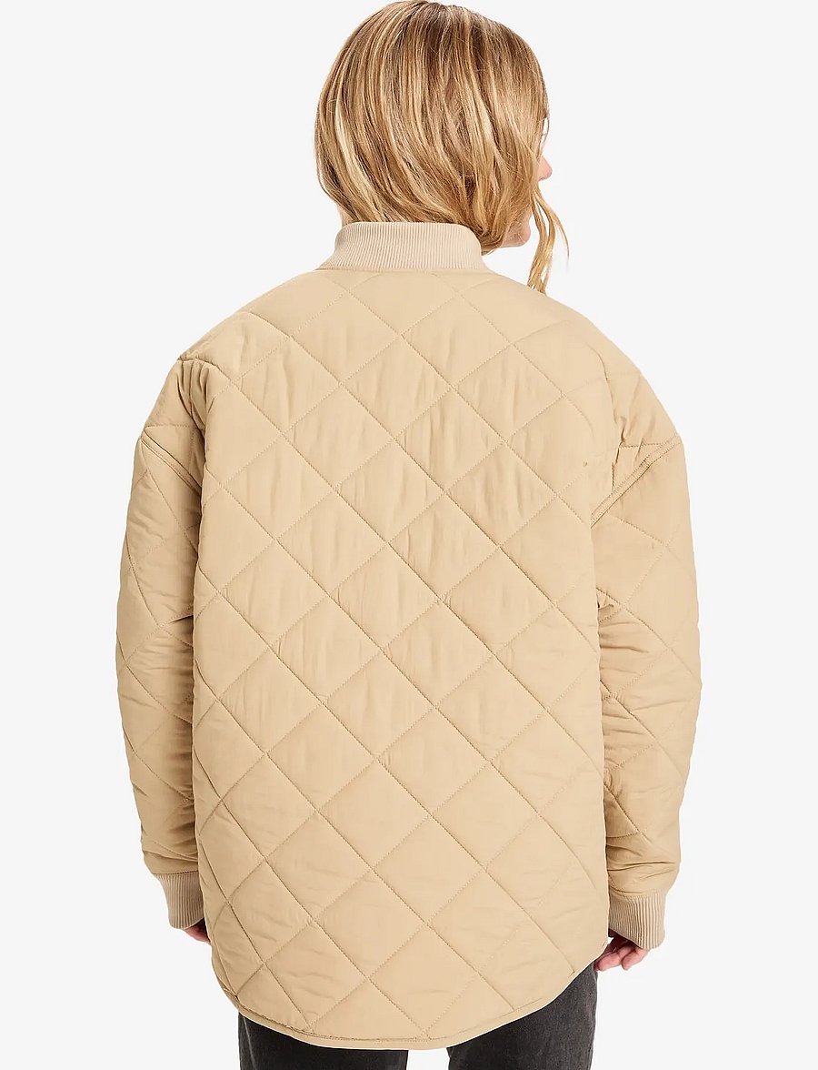 Quiksilver - SHINING QUILTED JACKET - winterjacken - cornstalk - 3