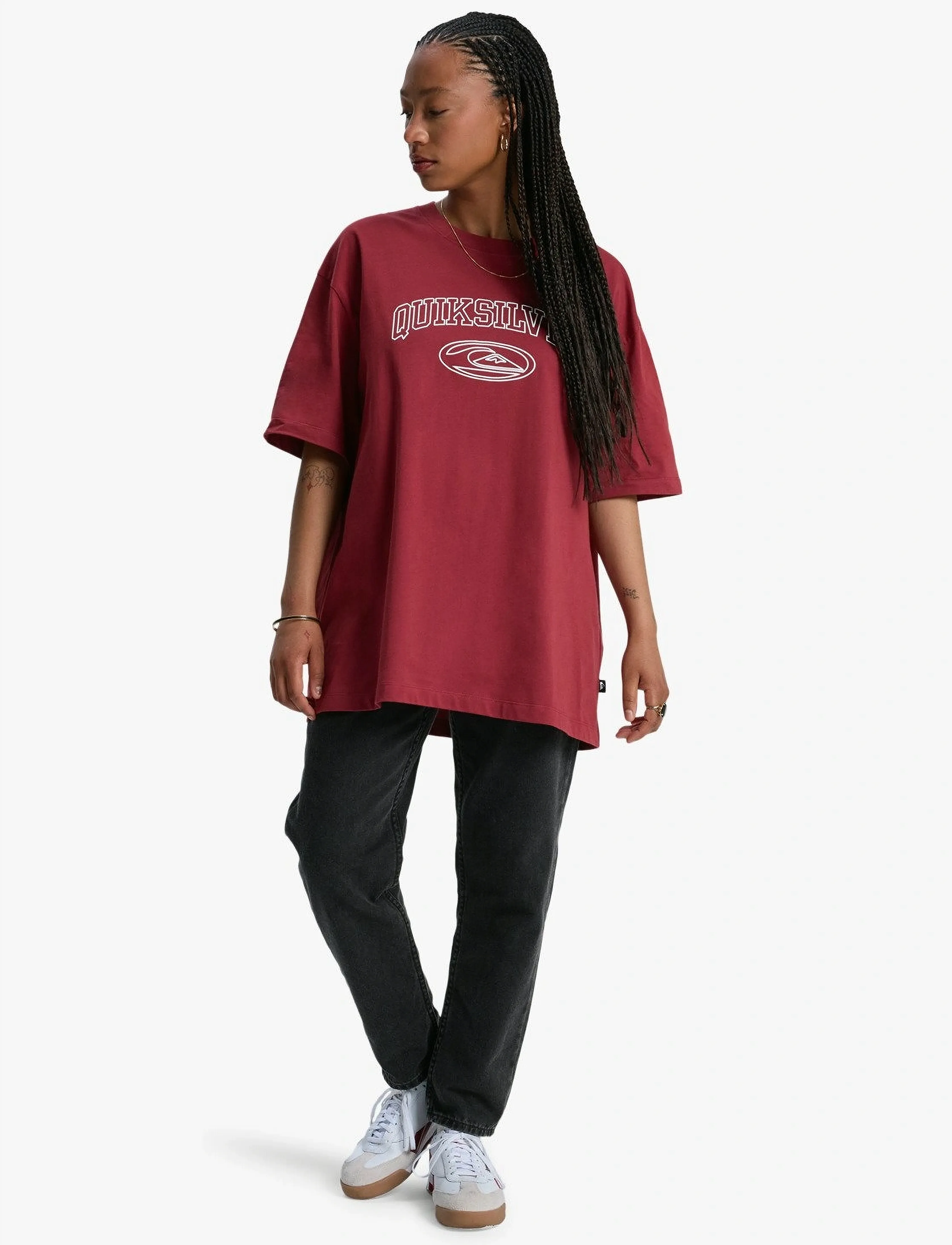 Quiksilver - BOYFRIEND SS - t-shirts - burnt russet - 4