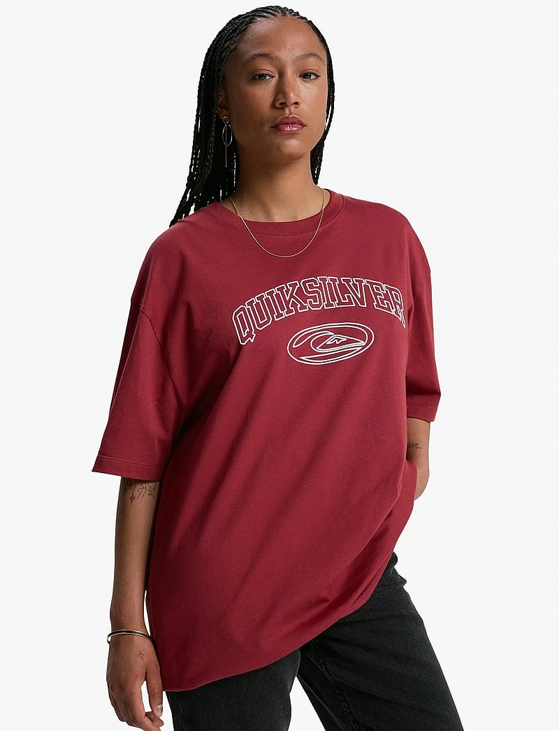 Quiksilver - BOYFRIEND SS - t-shirts - burnt russet - 5