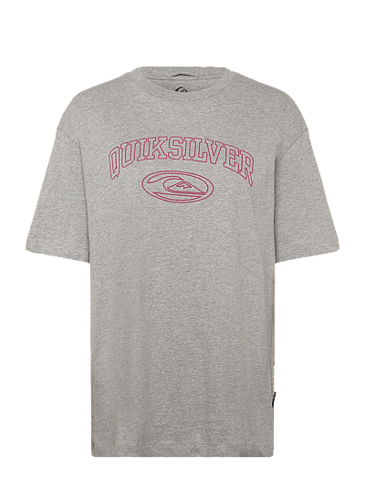 Quiksilver BOYFRIEND SS - T-Shirts - LIGHT GREY HEATHER / grey