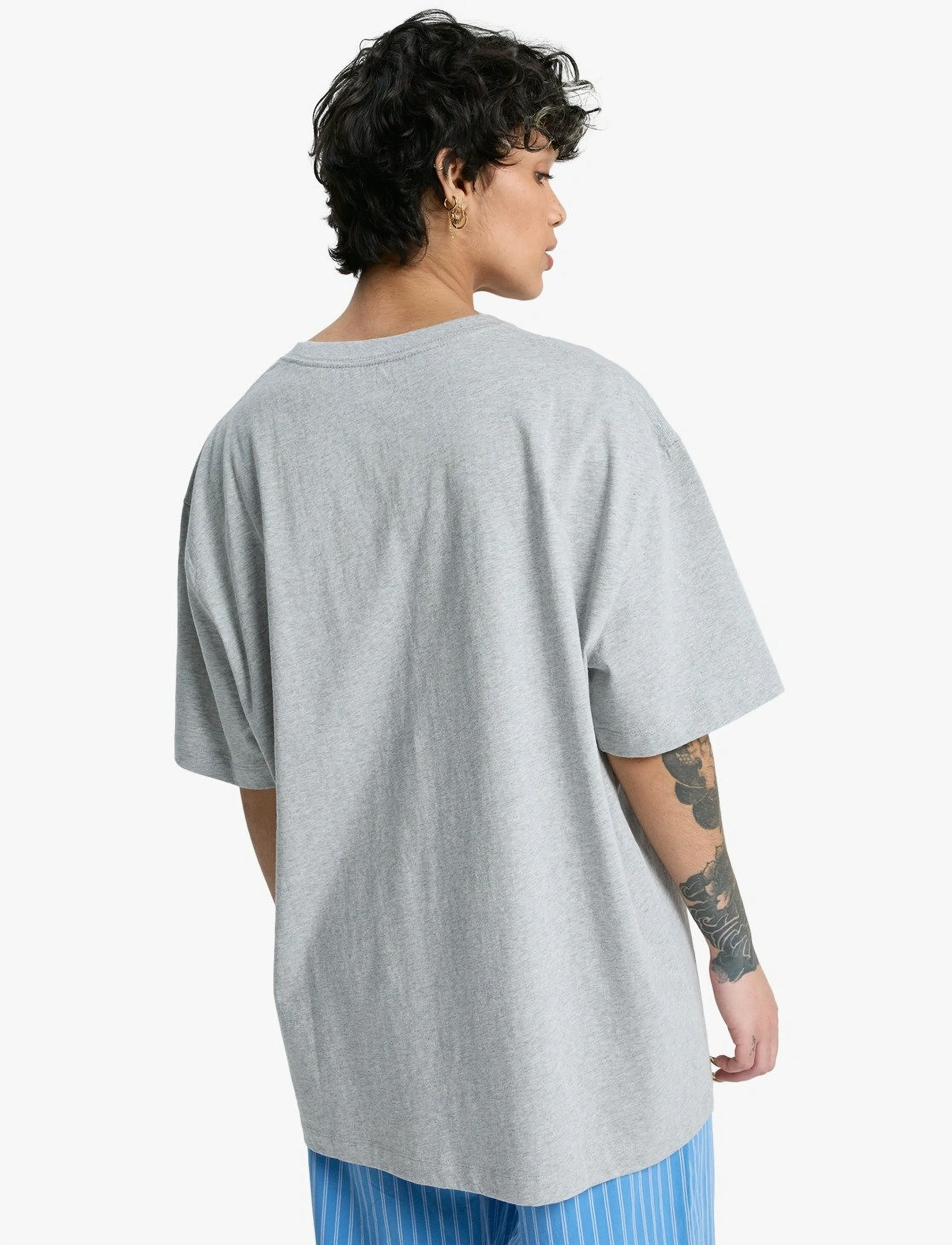 Quiksilver - BOYFRIEND SS - topi un t-krekli - light grey heather - 3