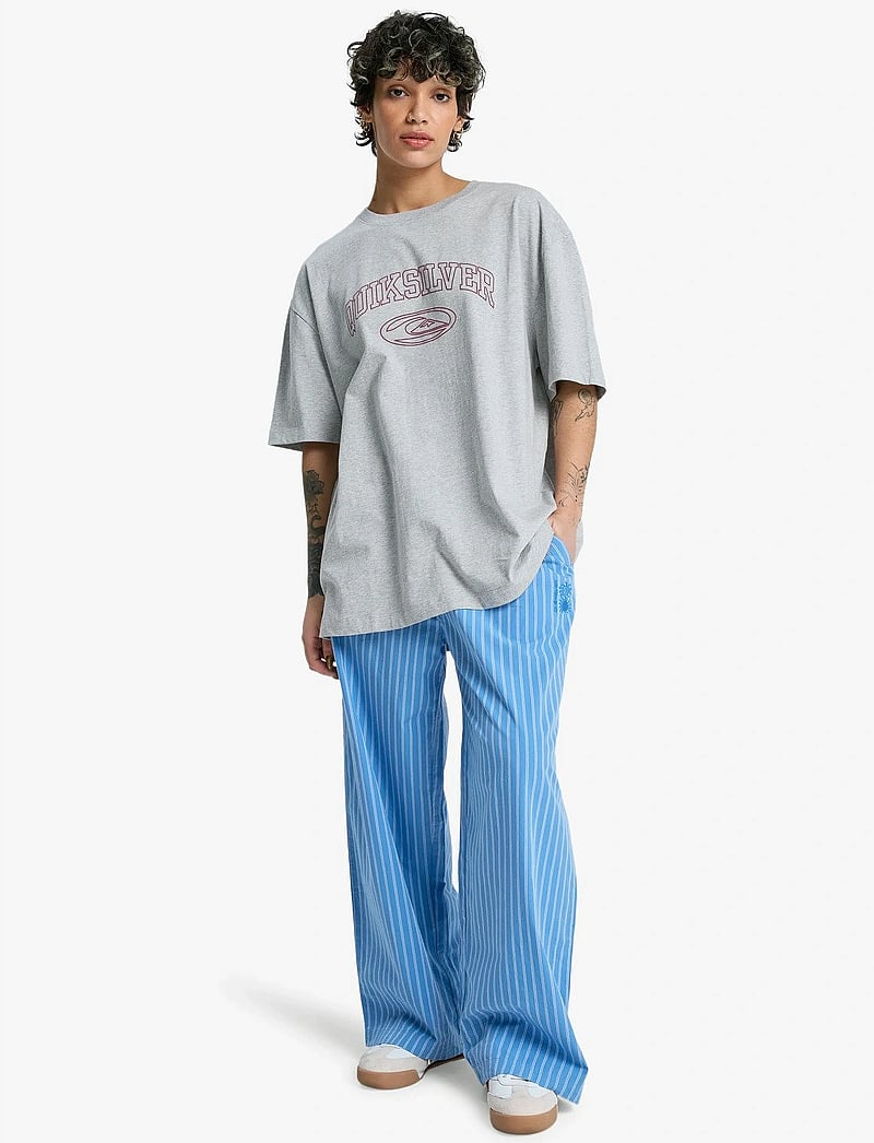 Quiksilver - BOYFRIEND SS - t-shirts - light grey heather - 4