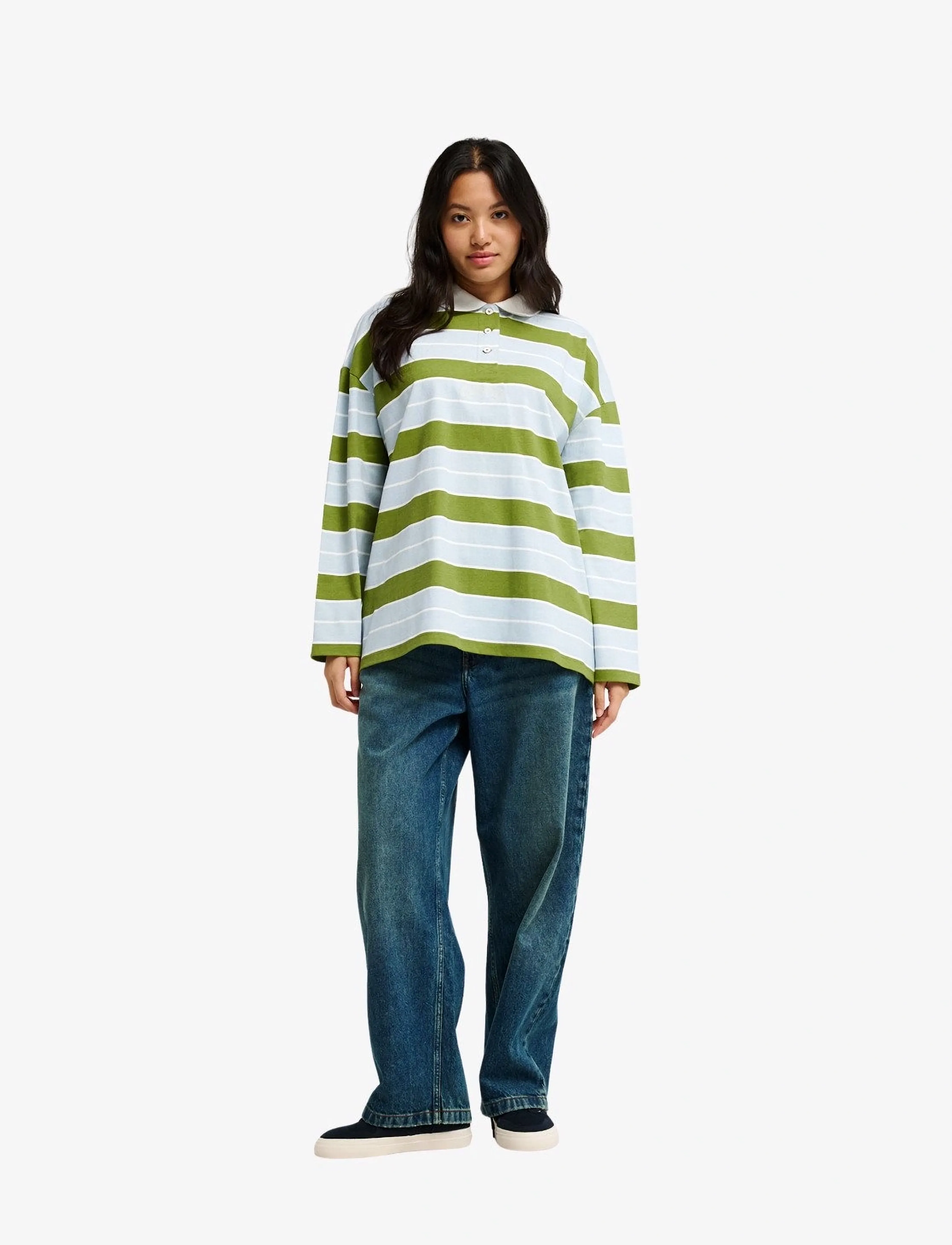 Quiksilver - HUTTON POLO - oberteile & t-shirts - calliste green polo stripes - 4