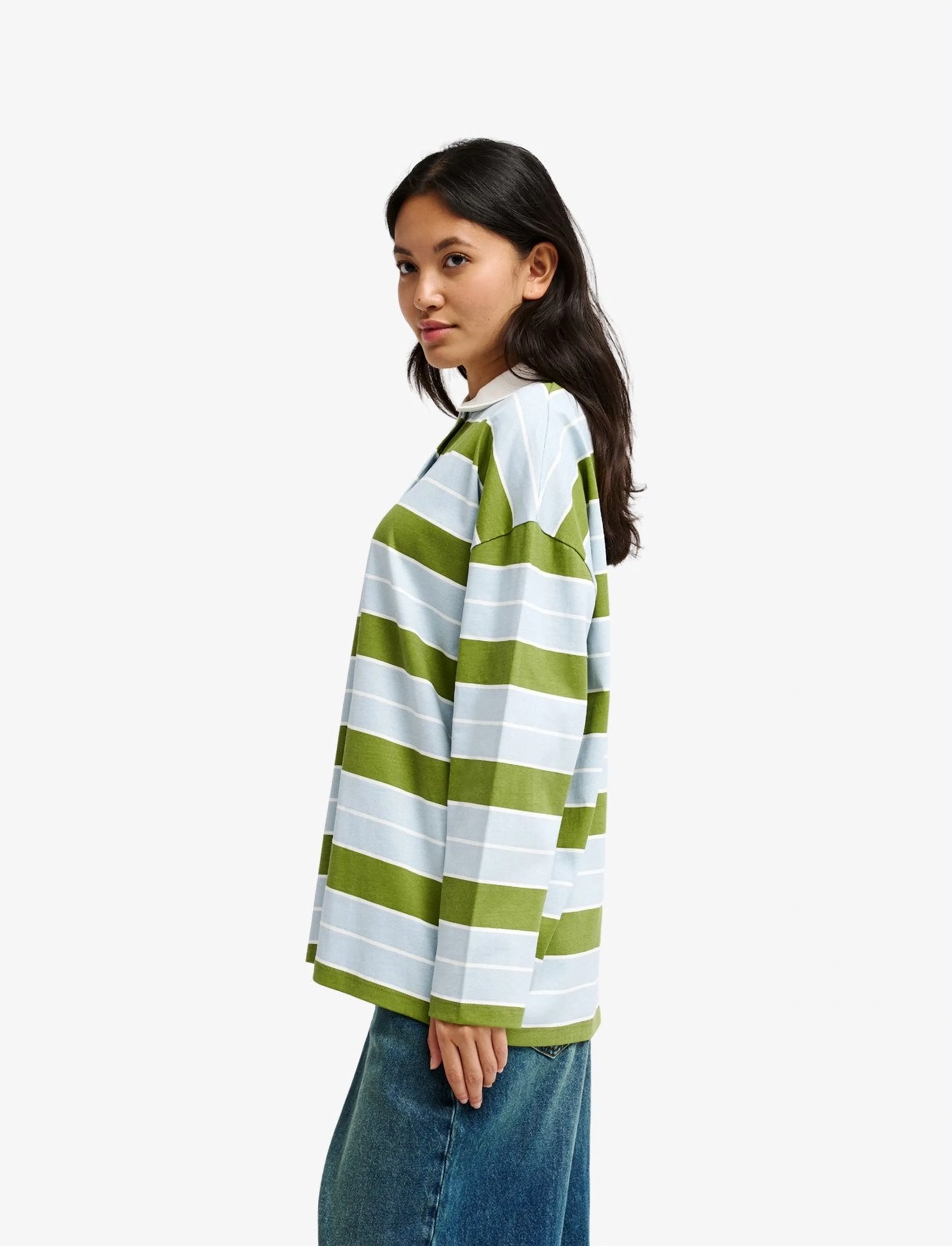Quiksilver - HUTTON POLO - oberteile & t-shirts - calliste green polo stripes - 5