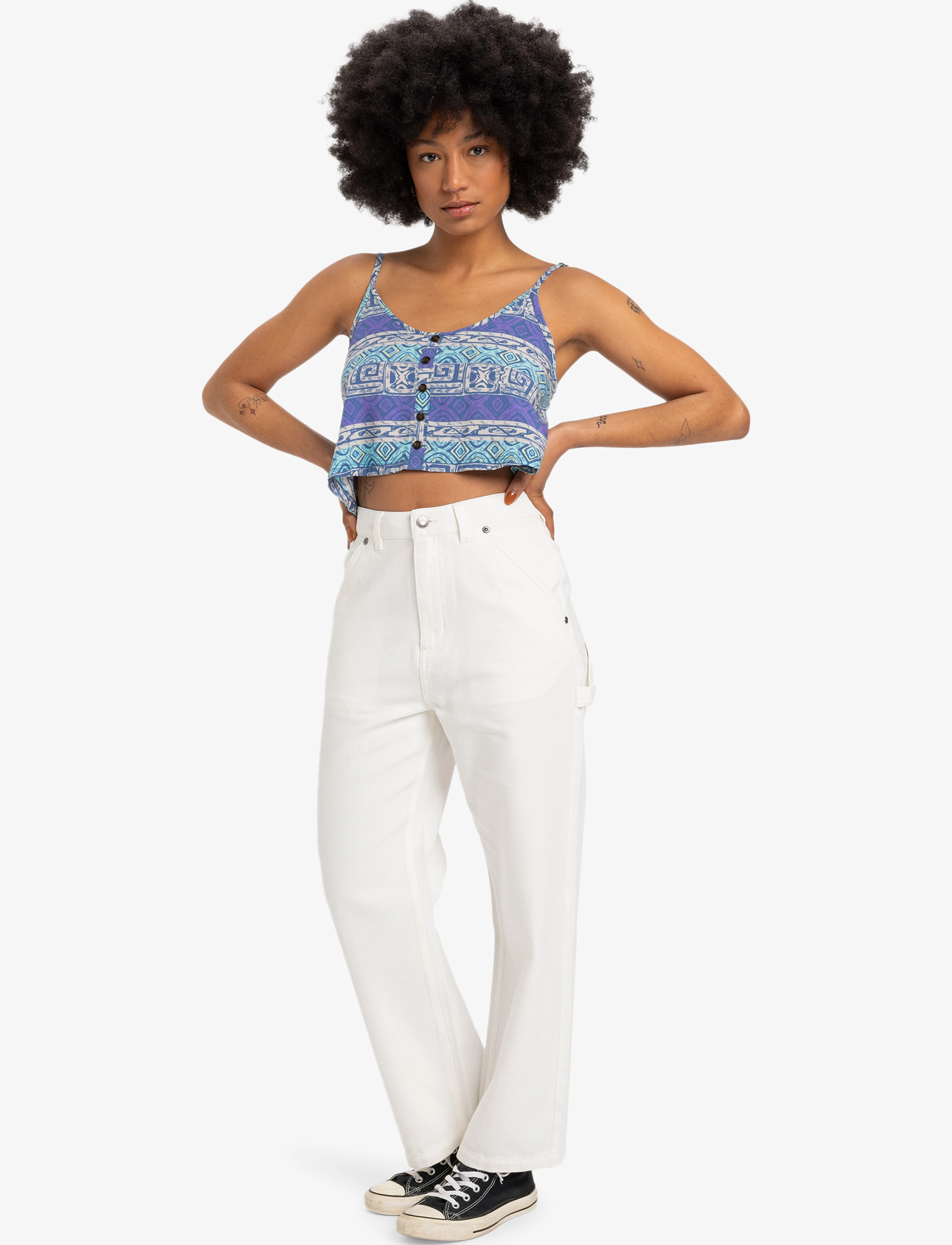 Quiksilver - CARPENTER PANT - sportbyxor - snow white - 4