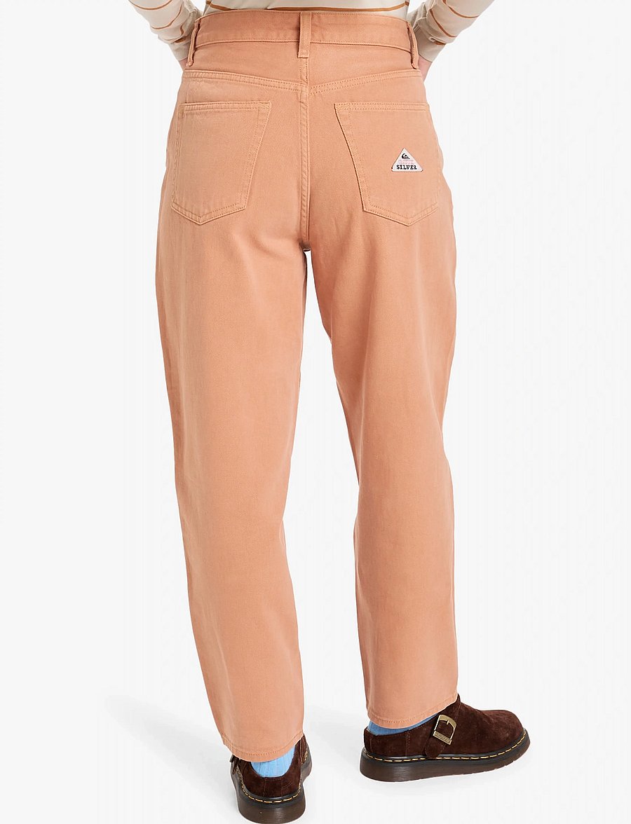 Quiksilver - BAGGY CARROT COLOR - laisvalaikio kelnės - almond - 3