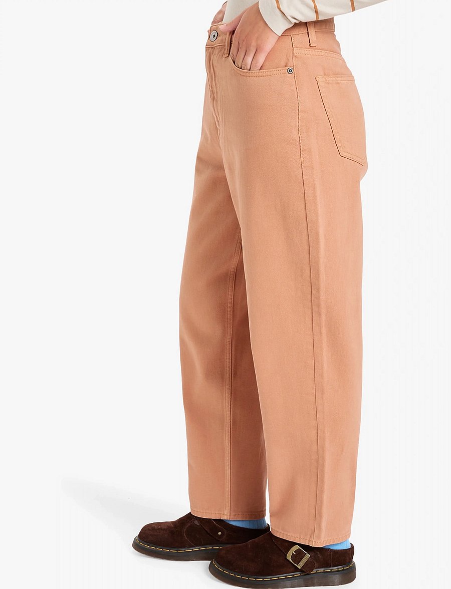 Quiksilver - BAGGY CARROT COLOR - laisvalaikio kelnės - almond - 5