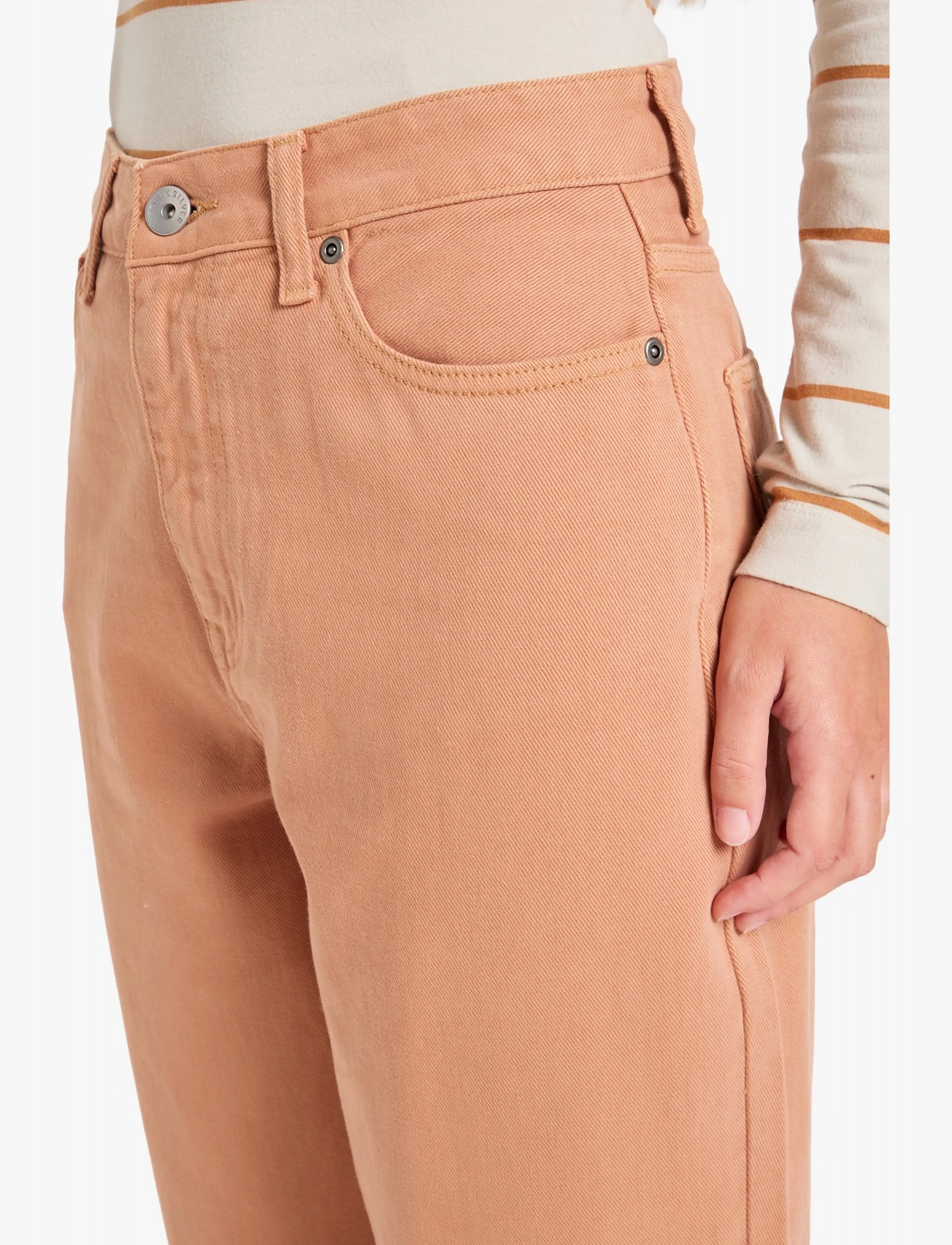 QUIKSILVER Baggy Carrot Color byxor dam – bild 5
