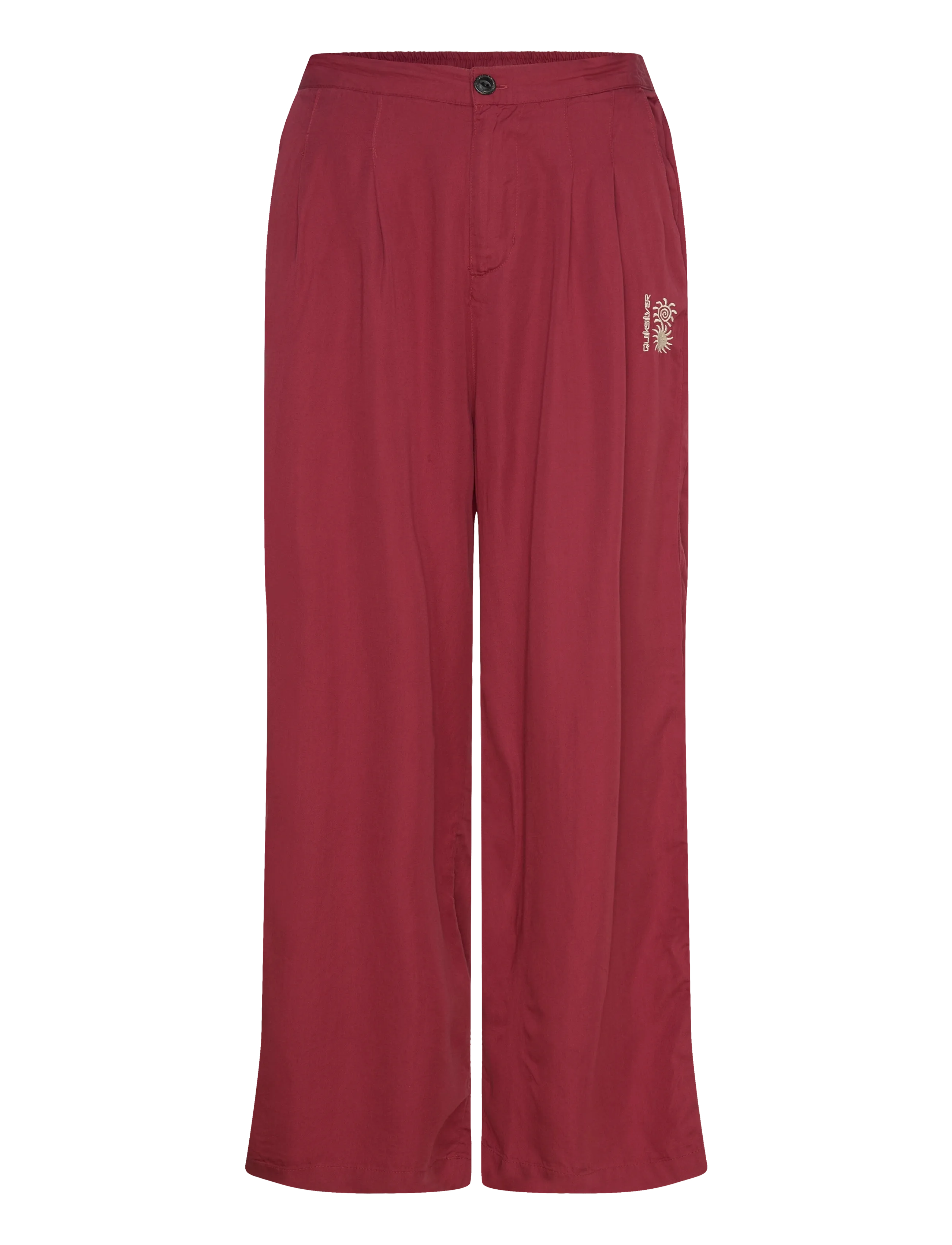 Quiksilver VISTA WOVEN PANT - Quiksilver - BURNT RUSSET / burgundy